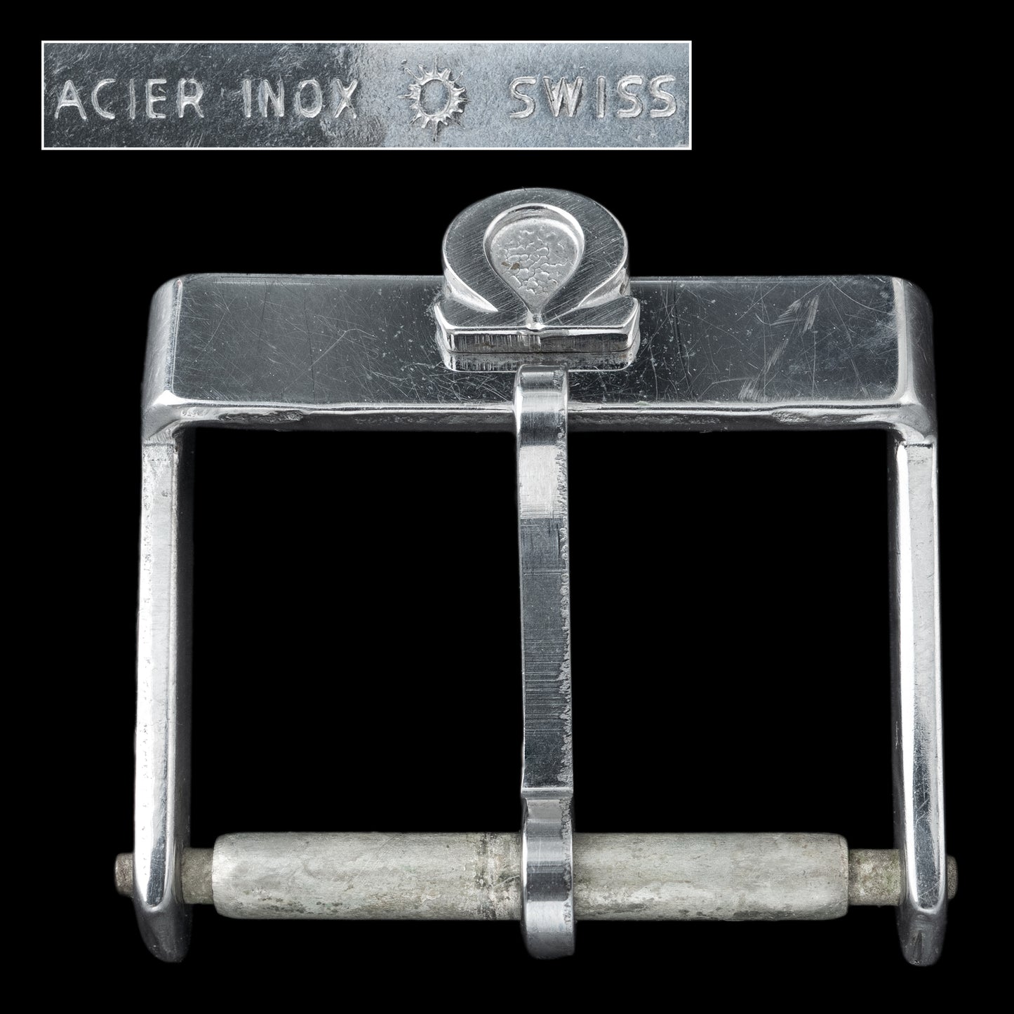 No. b7155 / Omega 16mm Buckle - 1960s