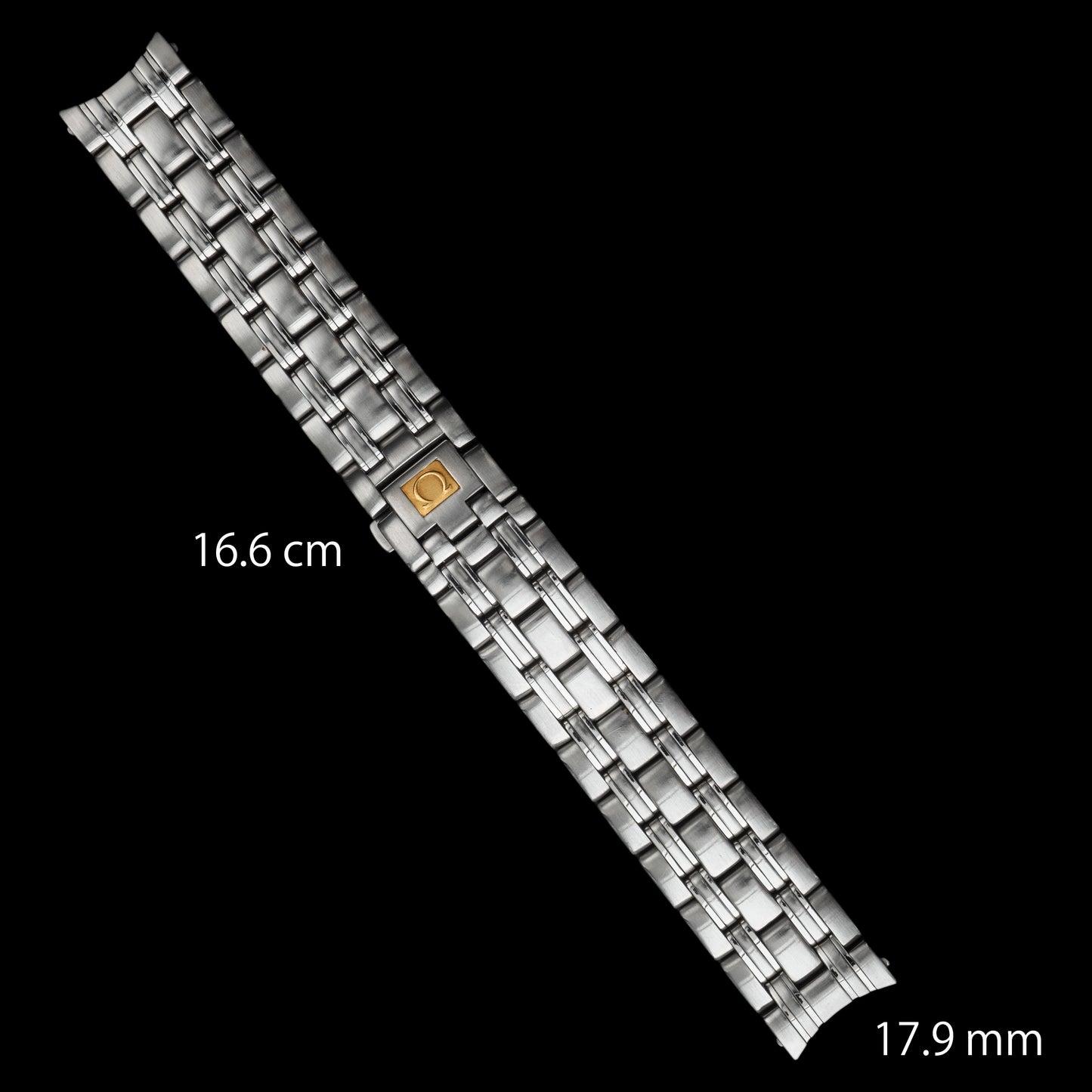 No. b7205 / Omega 18mm Professional Bracelet - 1990s