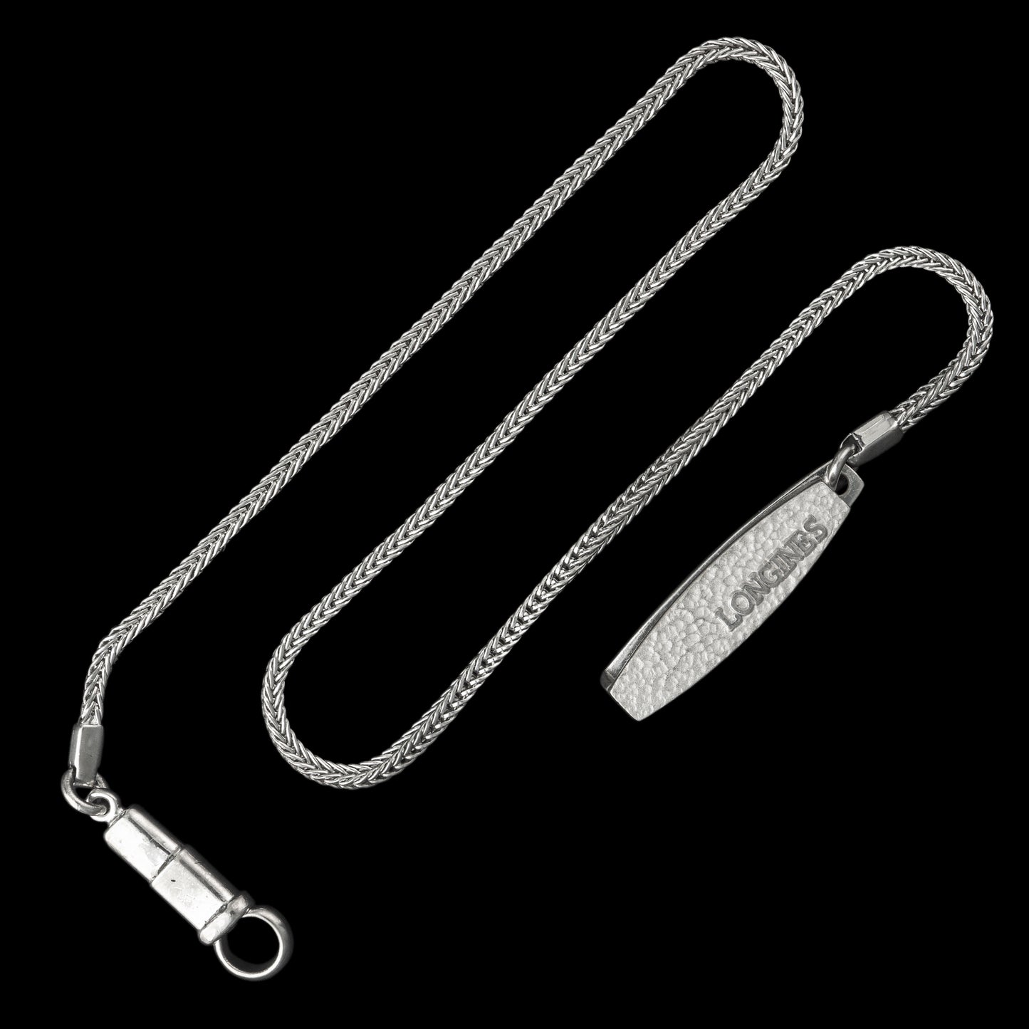 No. b7275 / Longines Pocket Watch Chain -- 1950s