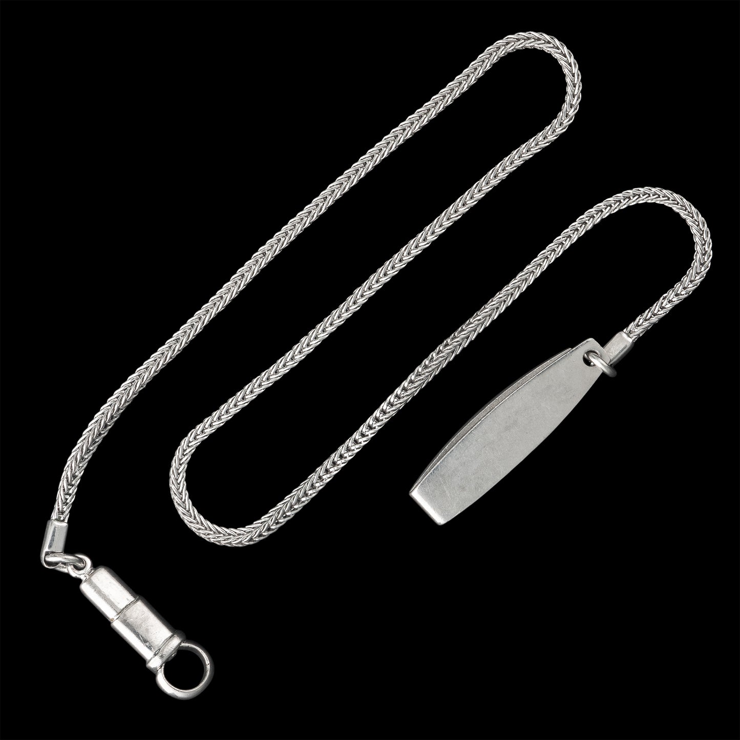 No. b7275 / Longines Pocket Watch Chain -- 1950s