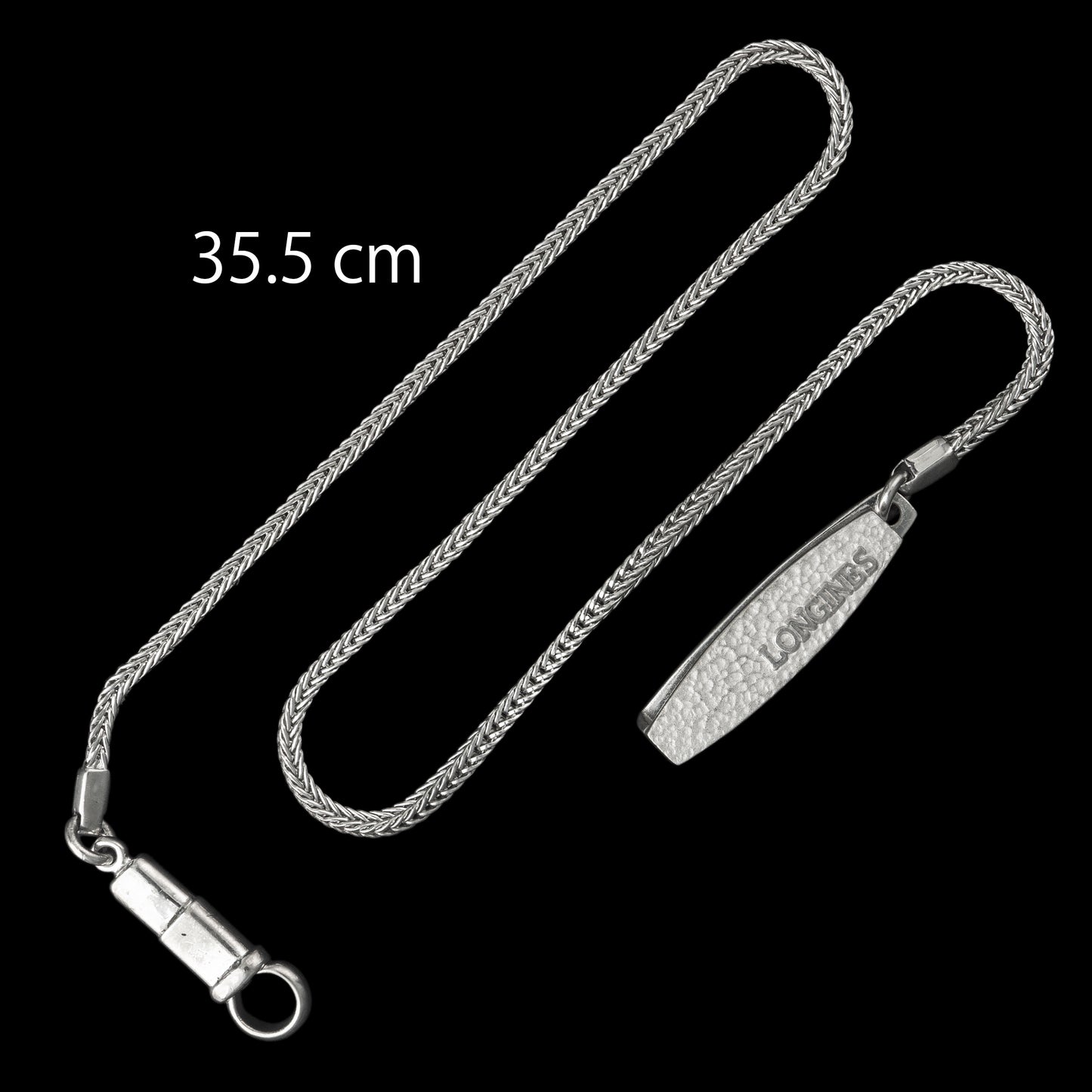 No. b7275 / Longines Pocket Watch Chain -- 1950s