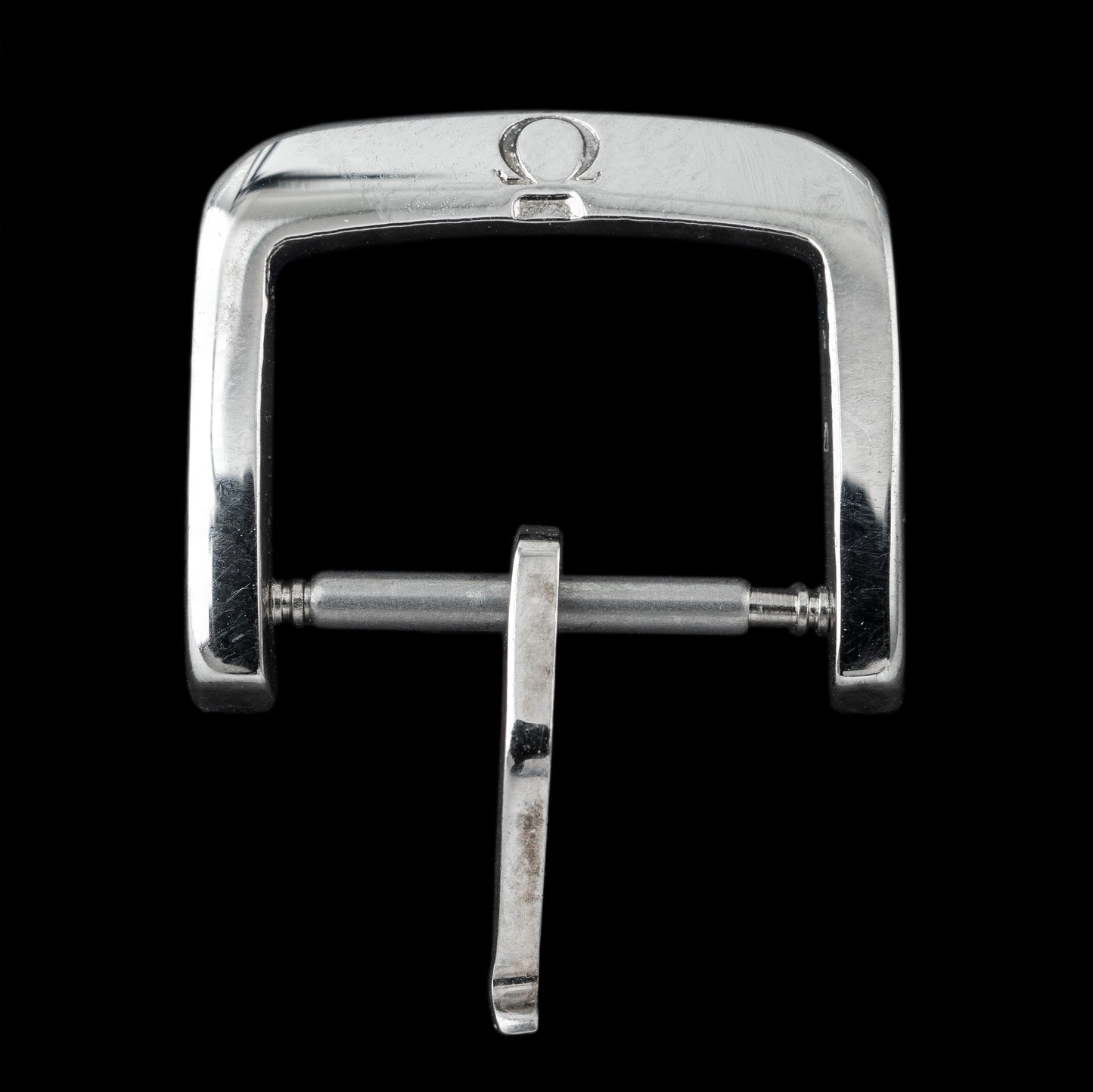 No. b7375 / Omega 14mm Buckle - 1960s
