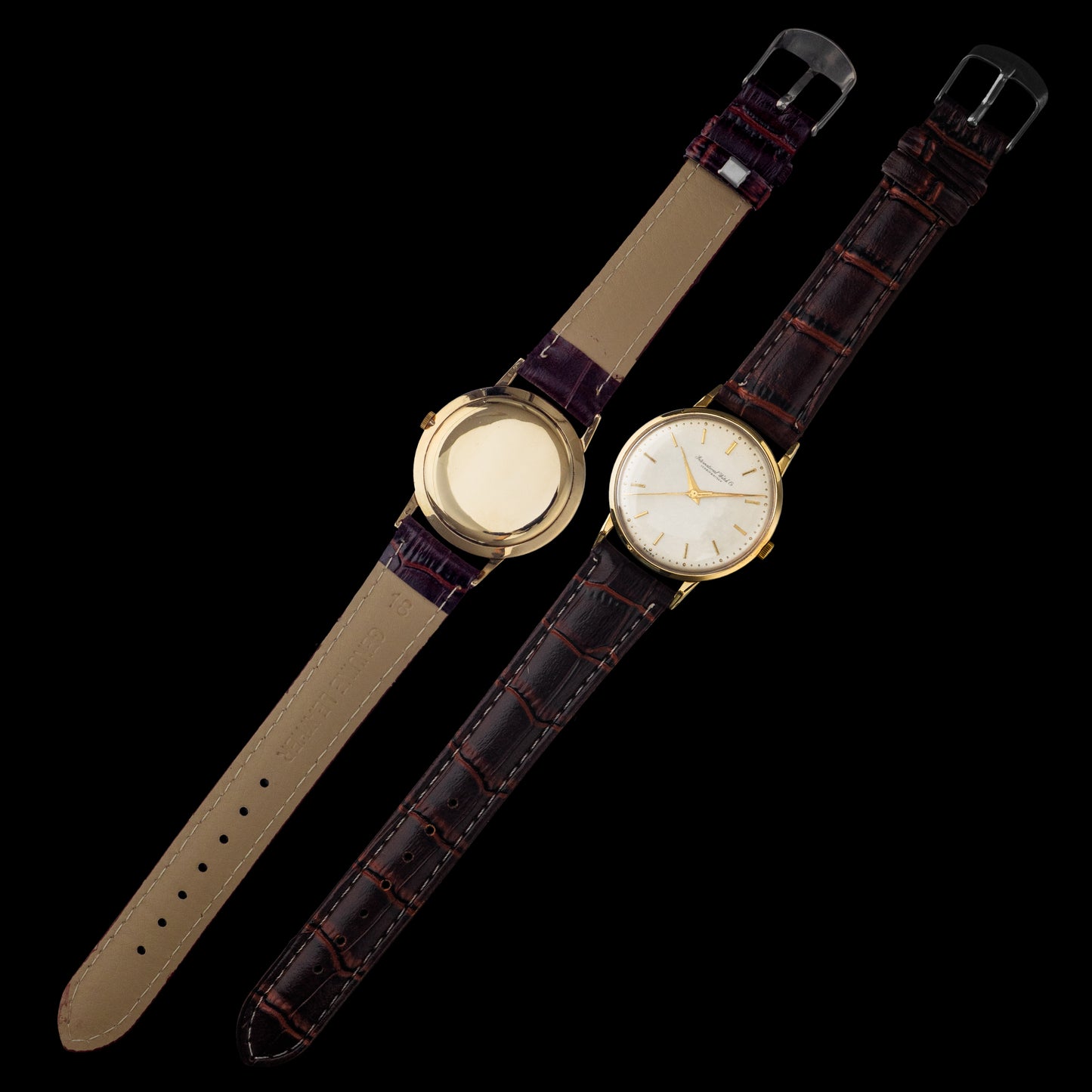 No. 739 / IWC 9k Solid Gold Manual - 1965