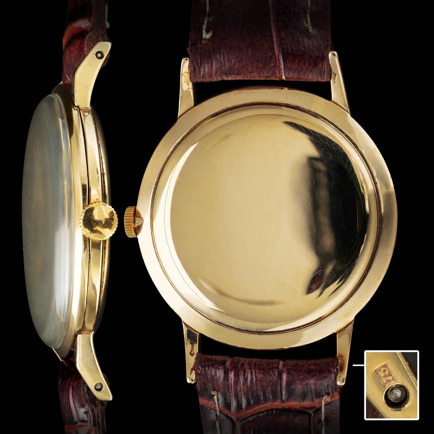 No. 739 / IWC 9k Solid Gold Manual - 1965