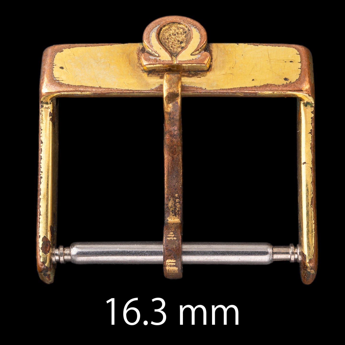 No. b7585 / Omega 16mm Buckle - 1960s