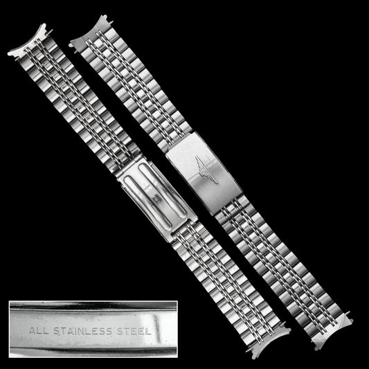 No. b7755 / Longines 18mm Bracelet -- 1960s
