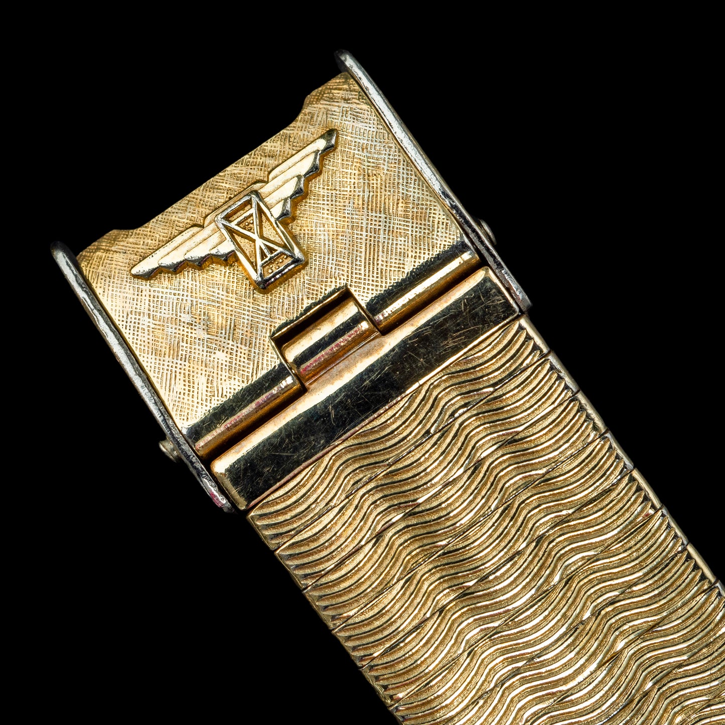 No. b7805 / Longines 17mm GF Mesh