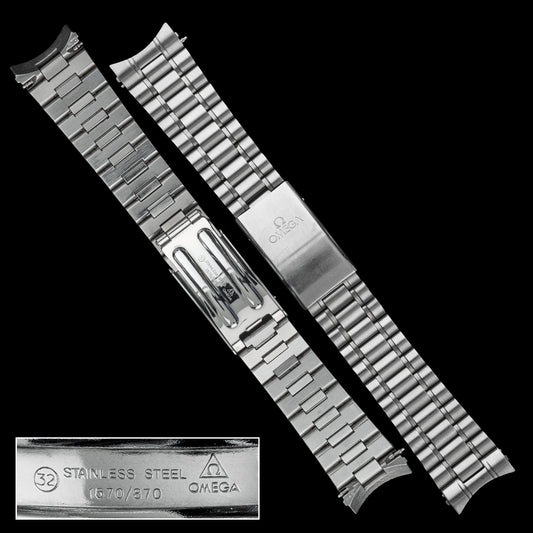 No. b8075 / Omega 19mm Bracelet - 1990s