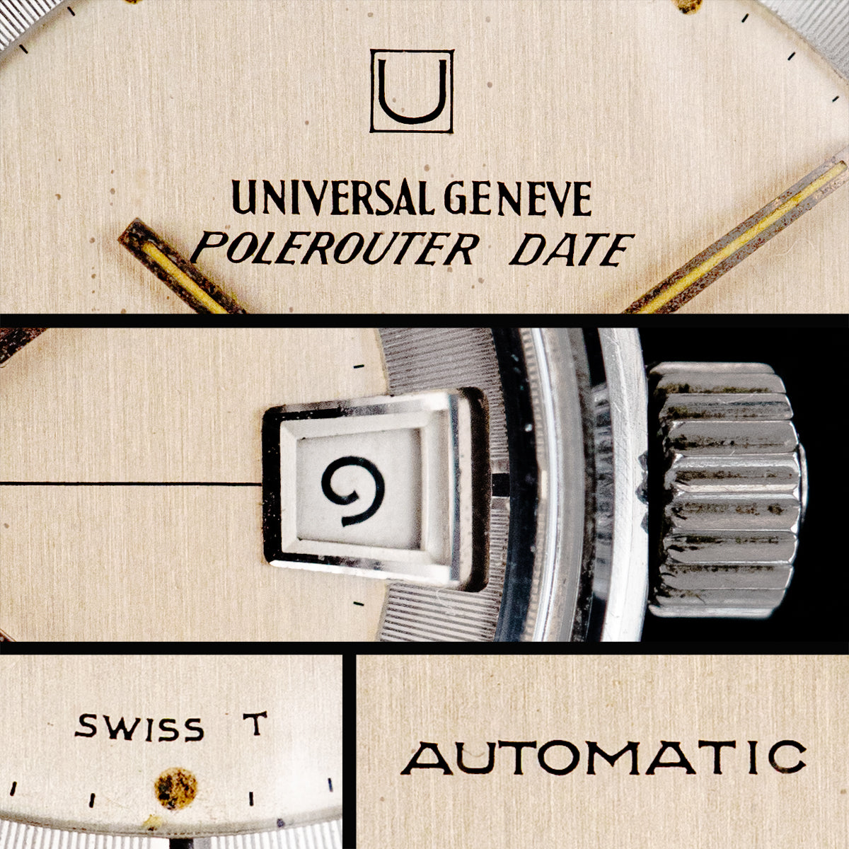 No. 158 / Universal Genève Polerouter Date - 1968