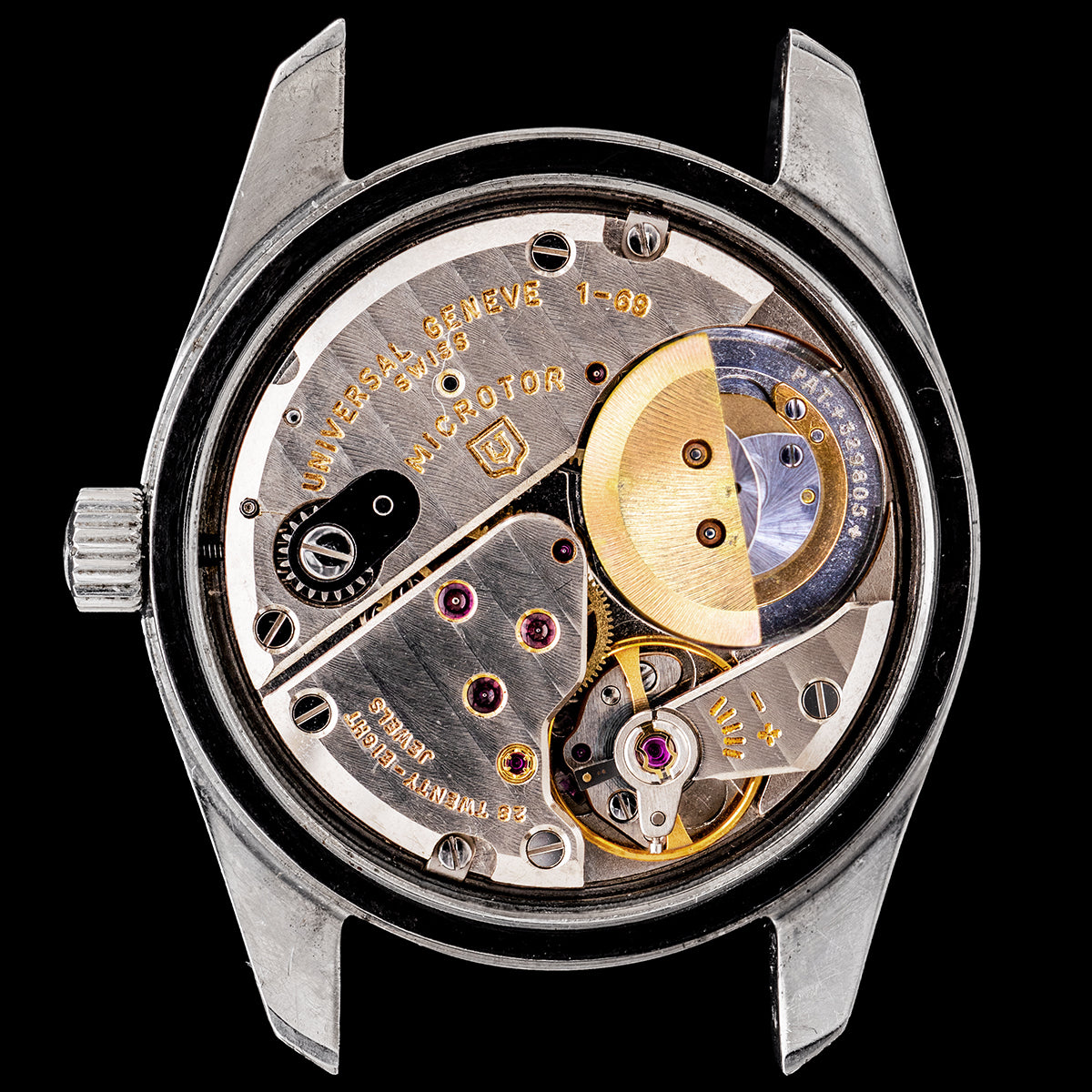 No. 158 / Universal Genève Polerouter Date - 1968