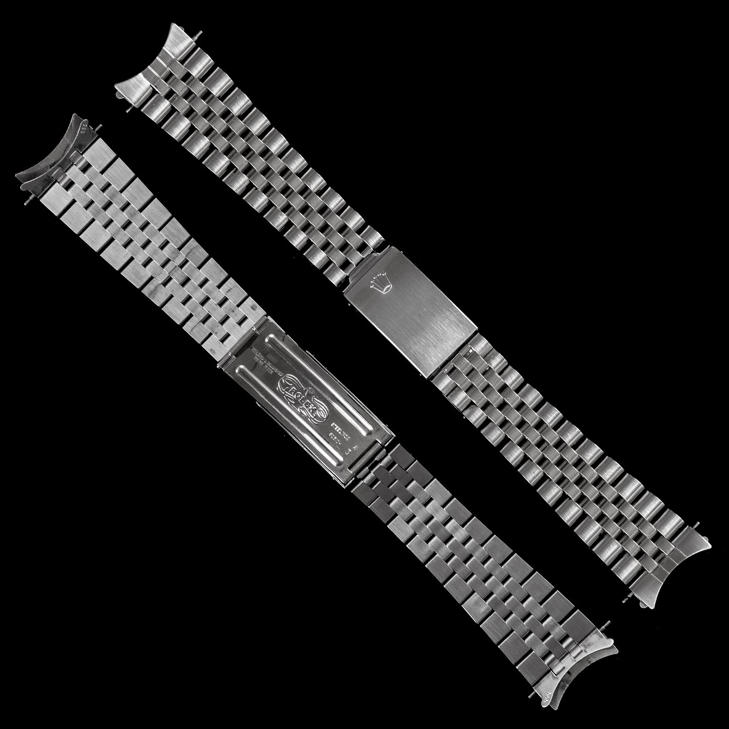 No. b2245 / Rolex Jubilee Bracelet - 1970s