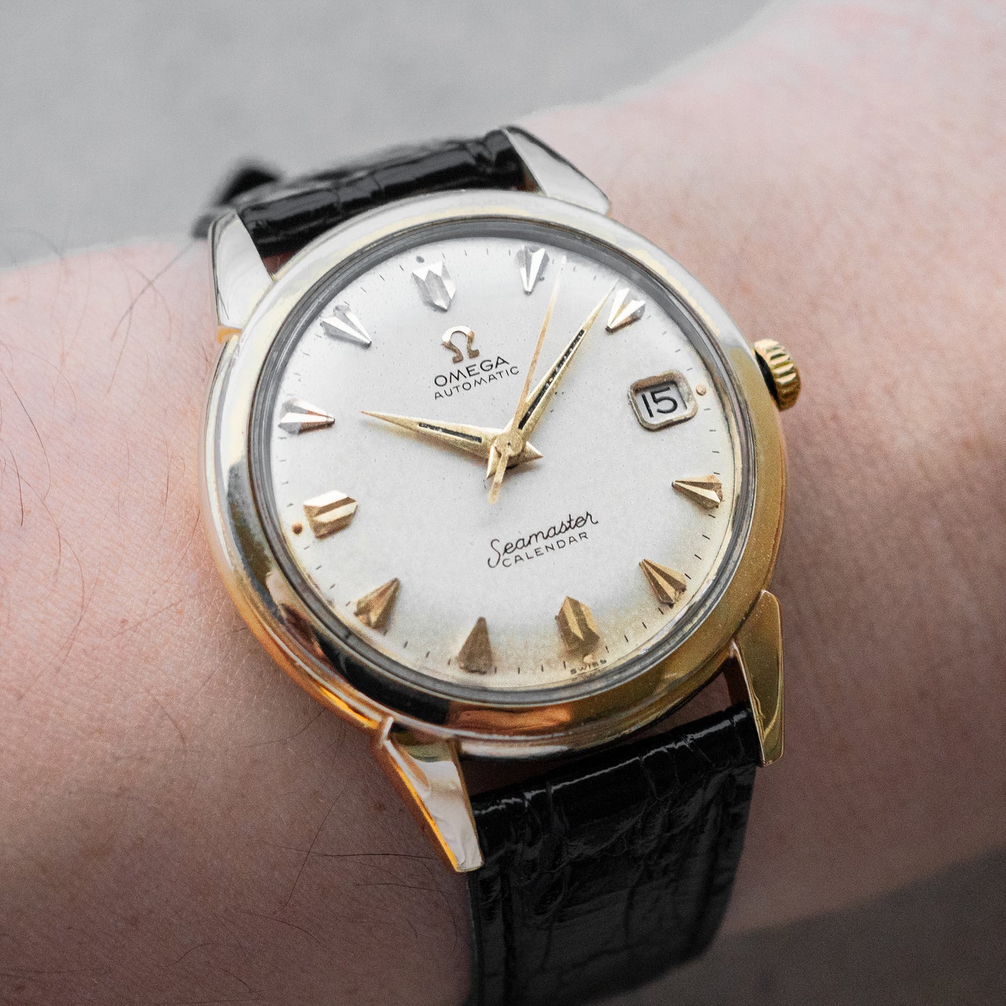 No. 232 / Omega Seamaster Calendar "Arrowhead" - 1958