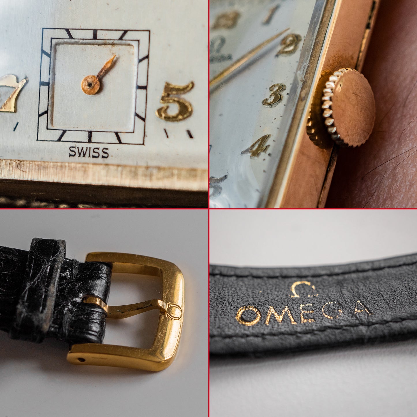 No. 235 / Omega Art Deco Tank - 1947