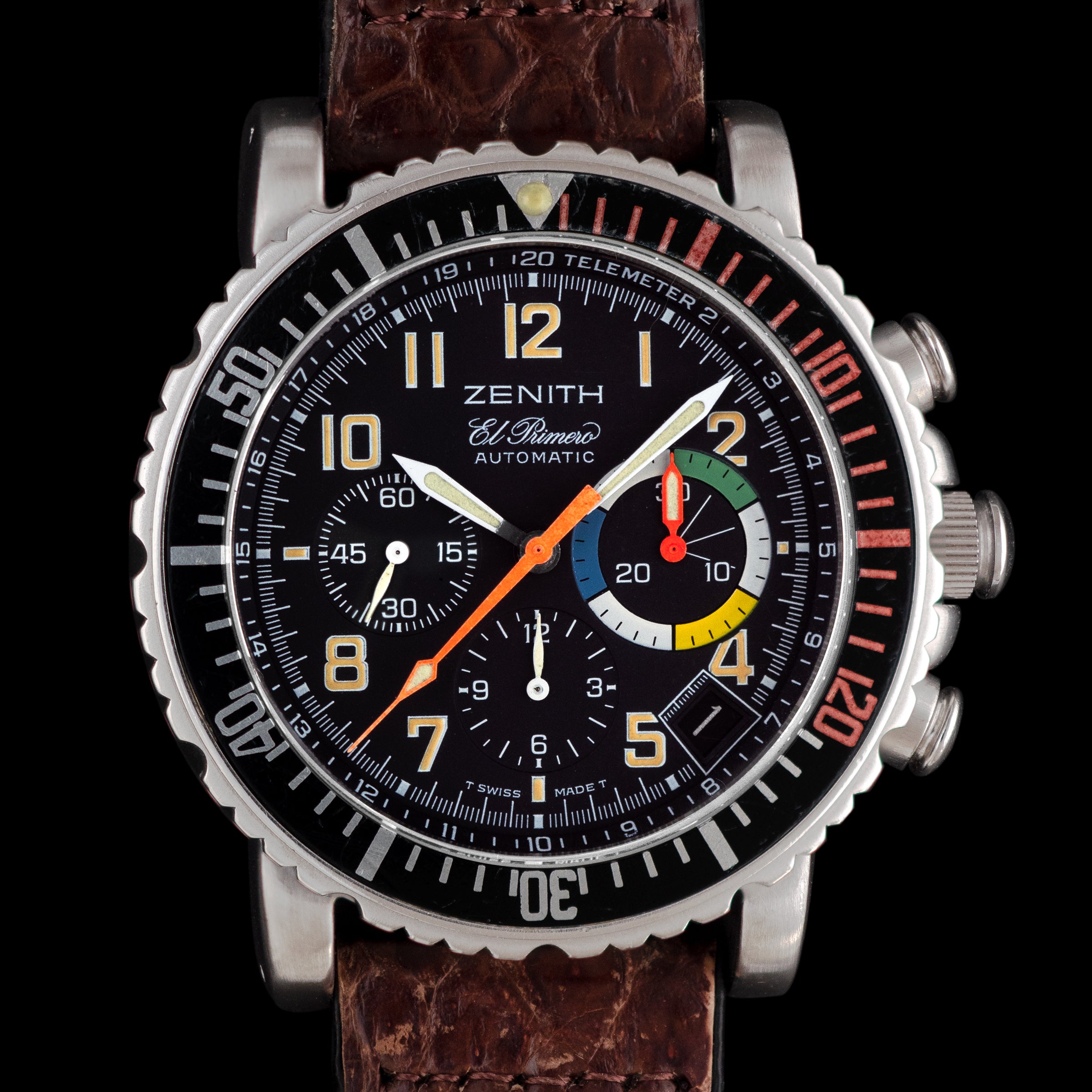 Zenith el primero 2025 rainbow flyback chronograph