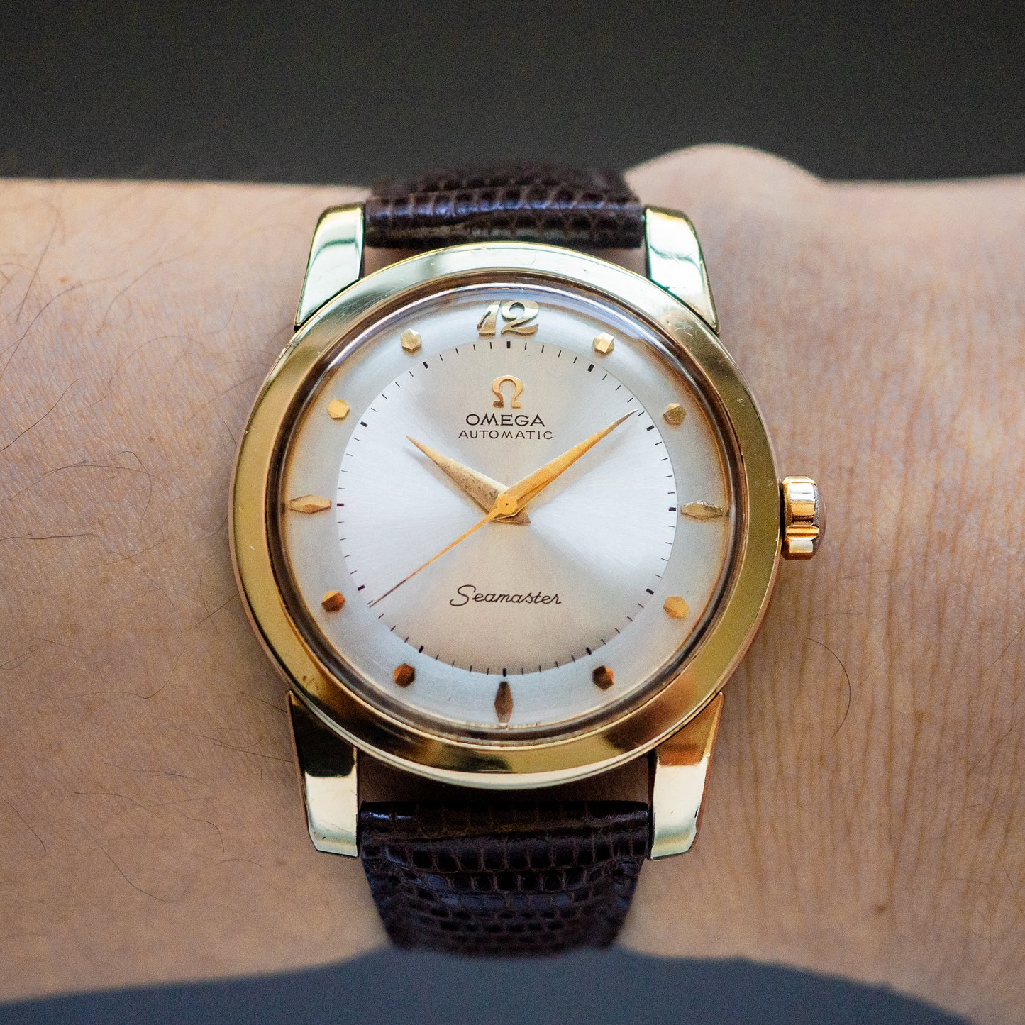 No. 287 / Omega Seamaster Capped Gold - 1953