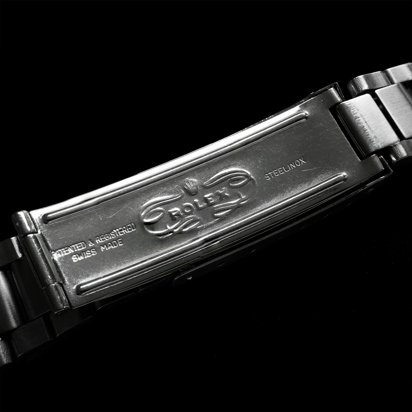 No. b3025 / Rolex 19mm Oyster Bracelet - 1970s