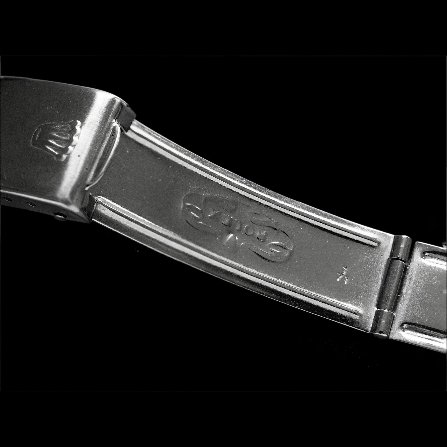 No. b3025 / Rolex 19mm Oyster Bracelet - 1970s