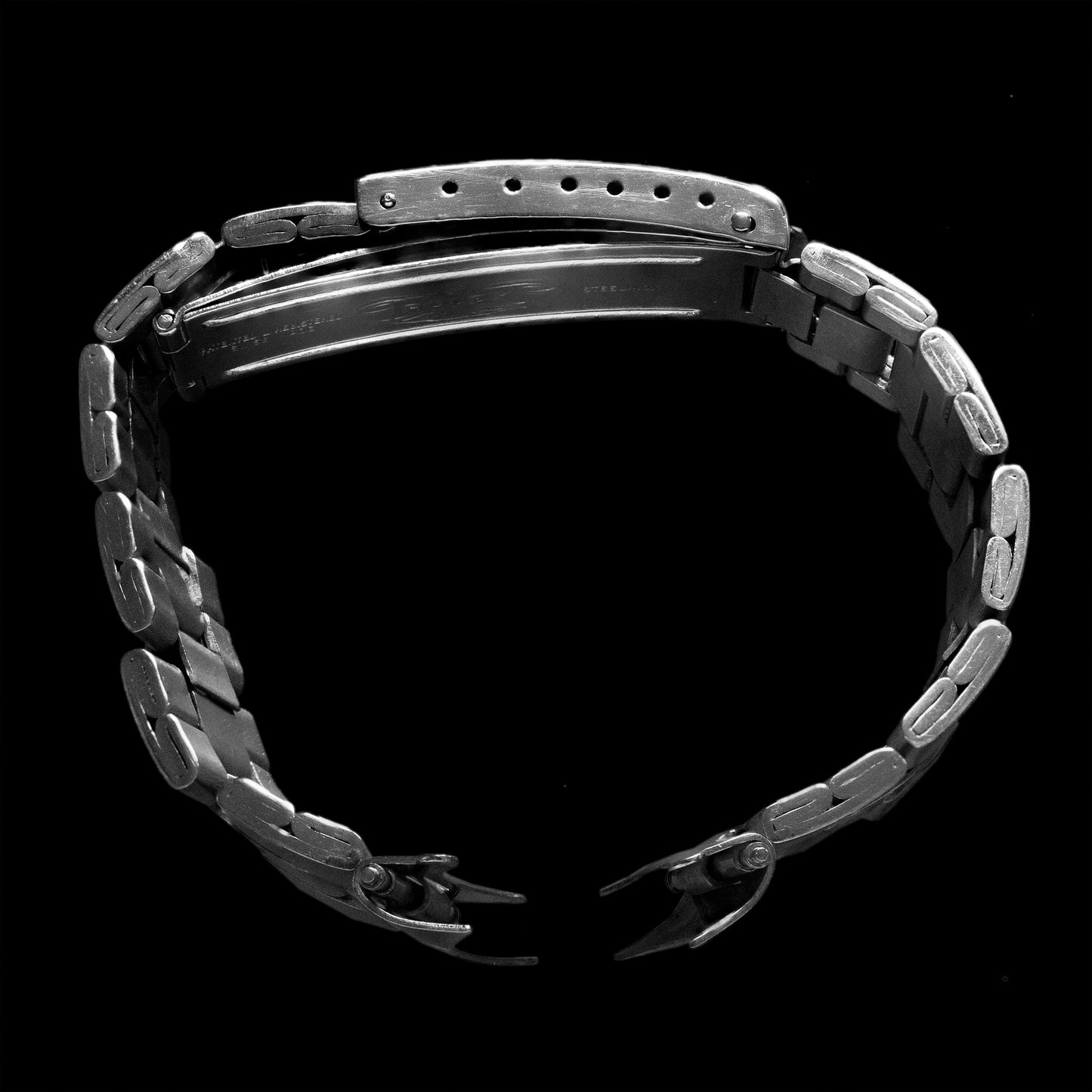 No. b3025 / Rolex 19mm Oyster Bracelet - 1970s