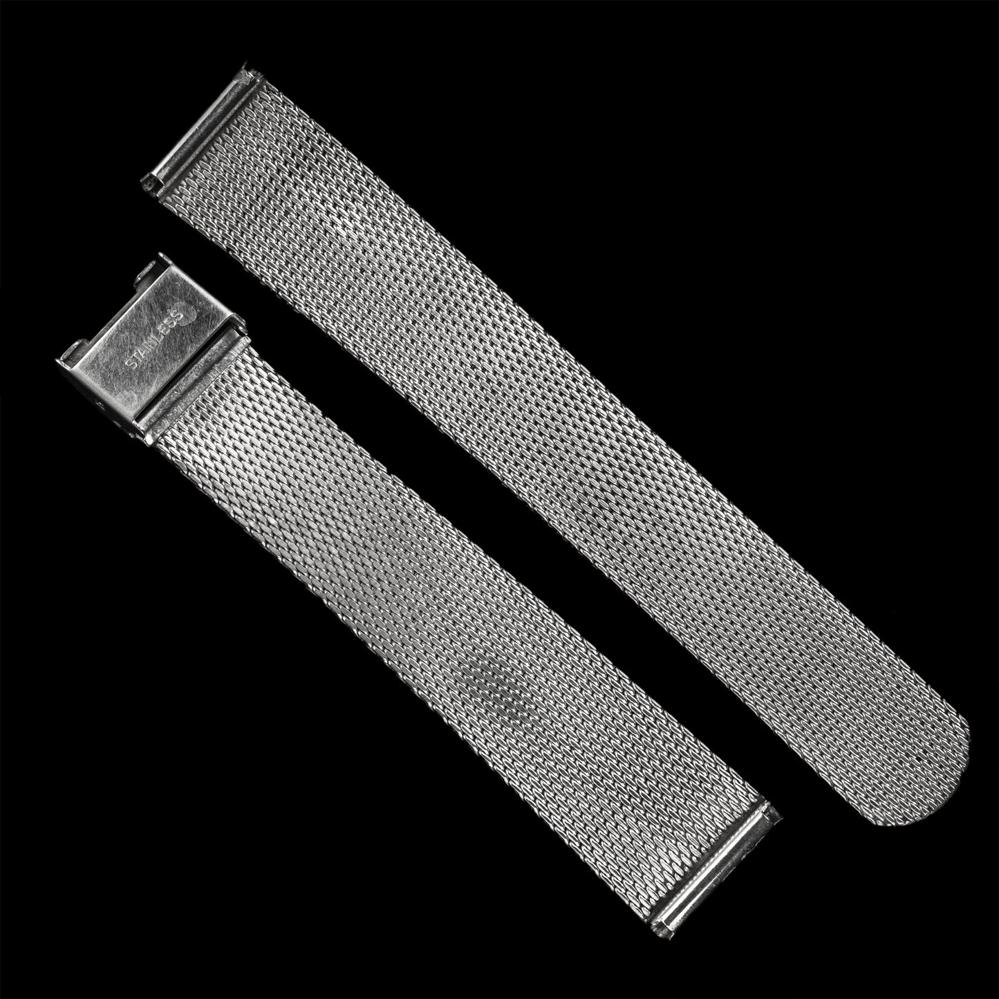 No. b3155 / IWC 19mm Mesh Bracelet - 1960s