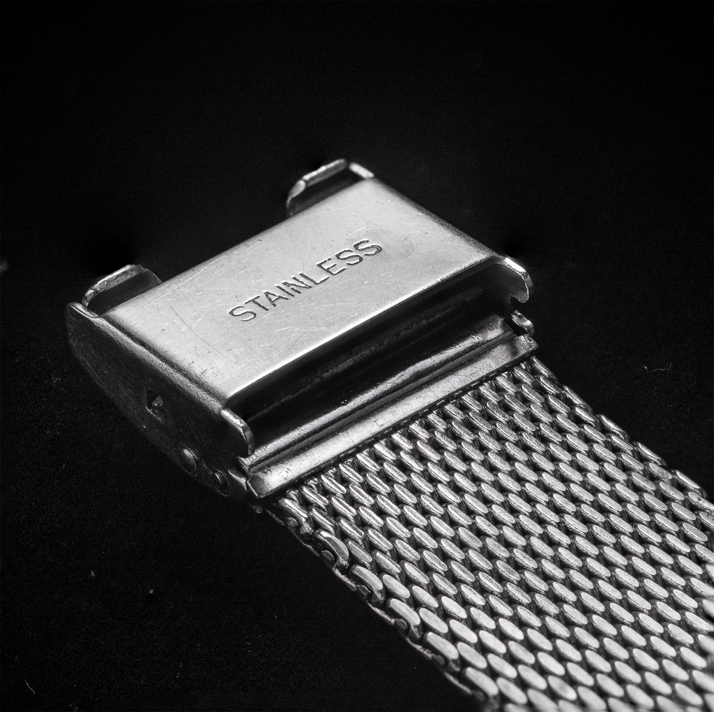 No. b3155 / IWC 19mm Mesh Bracelet - 1960s