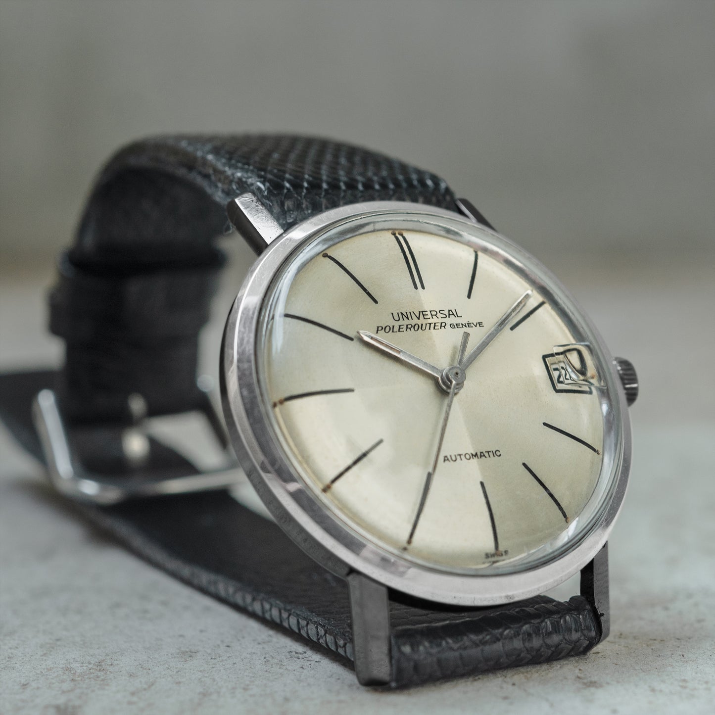 No. 365 / Universal Genève Polerouter with Box - 1959