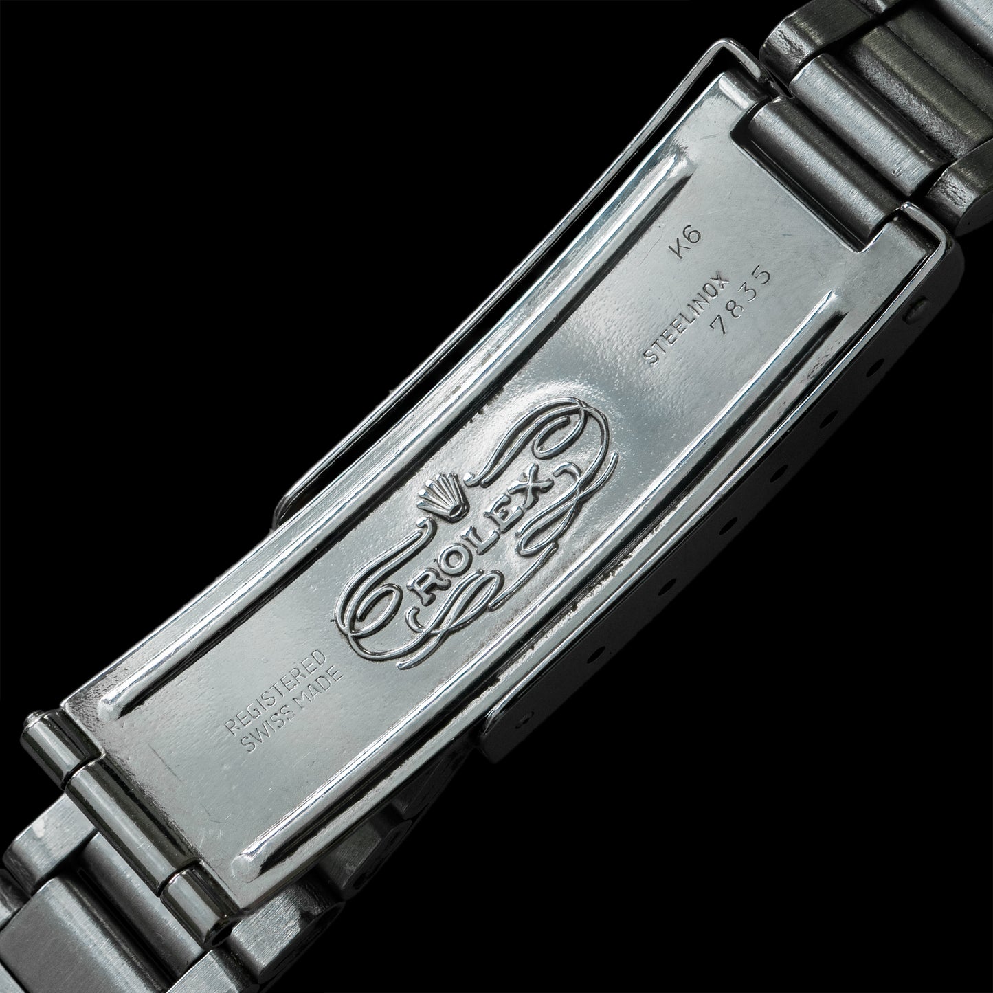No. b3665 / Rolex 19mm Oyster Bracelet - 1986