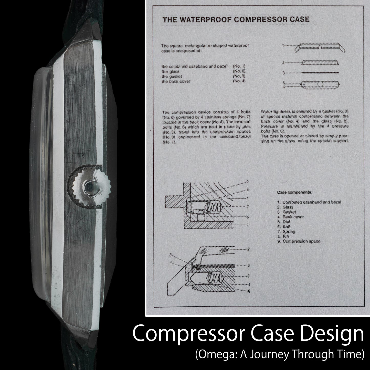 No. 388 / Omega Seamaster Compressor - 1970