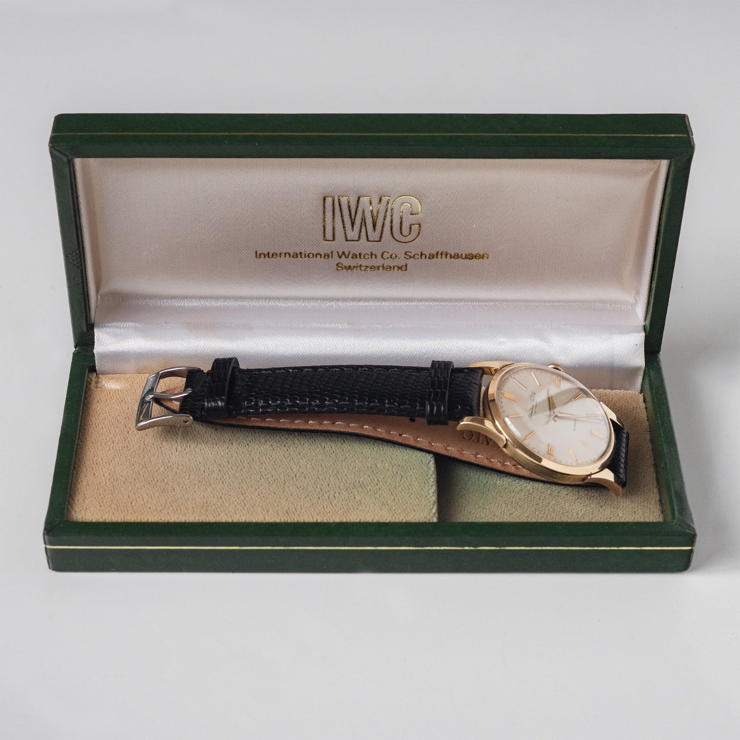 No. 398 / IWC 18k Solid Gold Manual - 1958