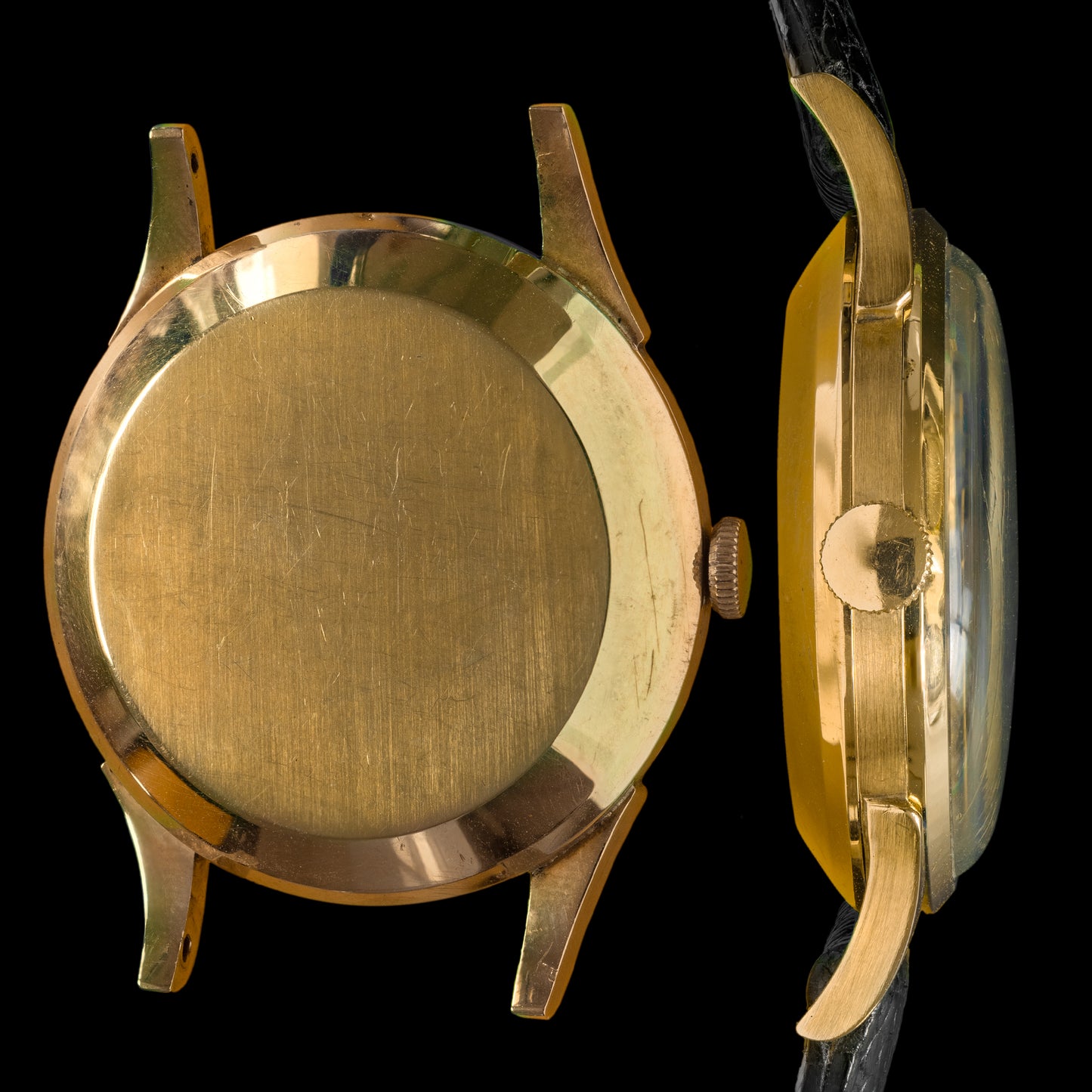 No. 398 / IWC 18k Solid Gold Manual - 1958