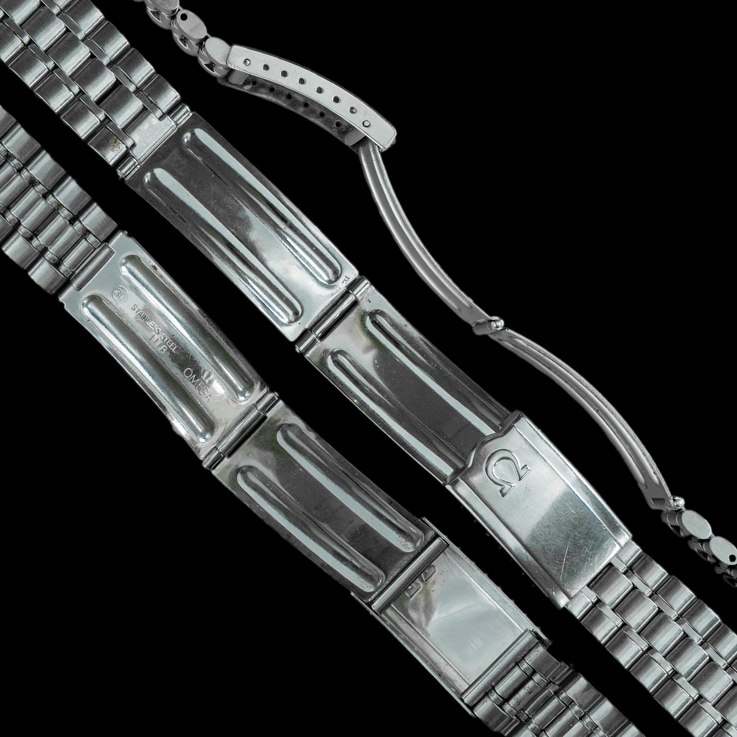 No. b4005 / Omega 19mm Bracelet - 1960s