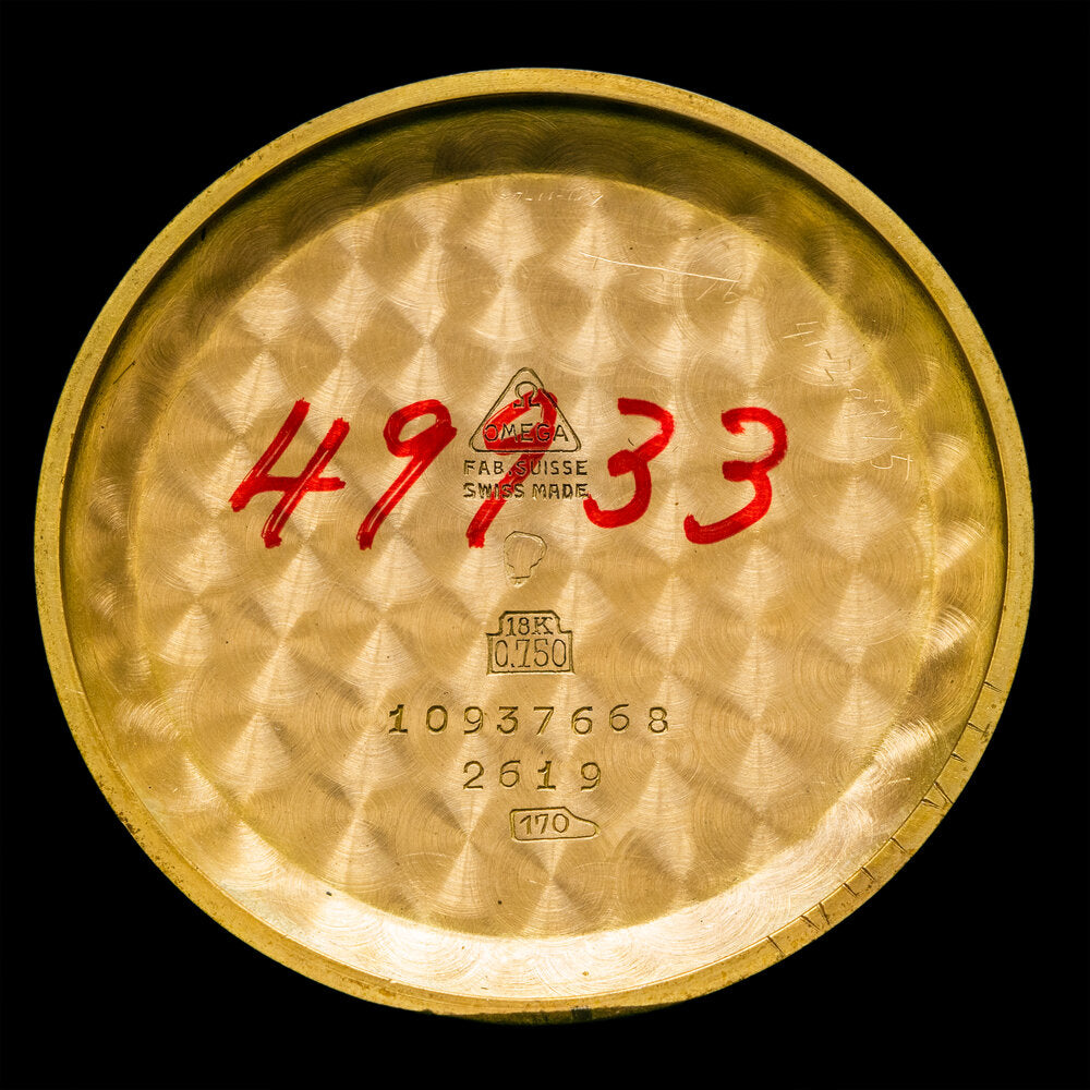 No. 412 / Omega Round 18K Solid Gold - 1950