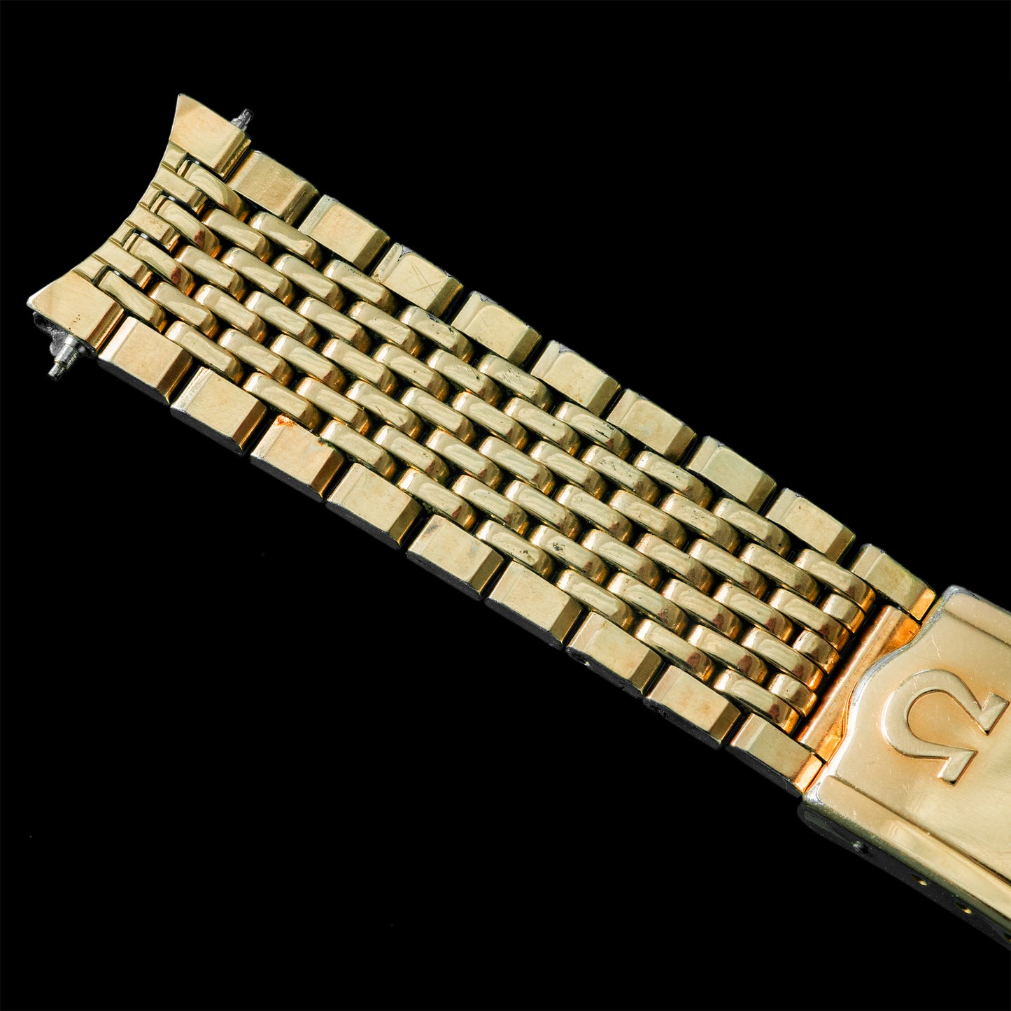 No. b4135 / Omega 18mm GP Bracelet - 1960s