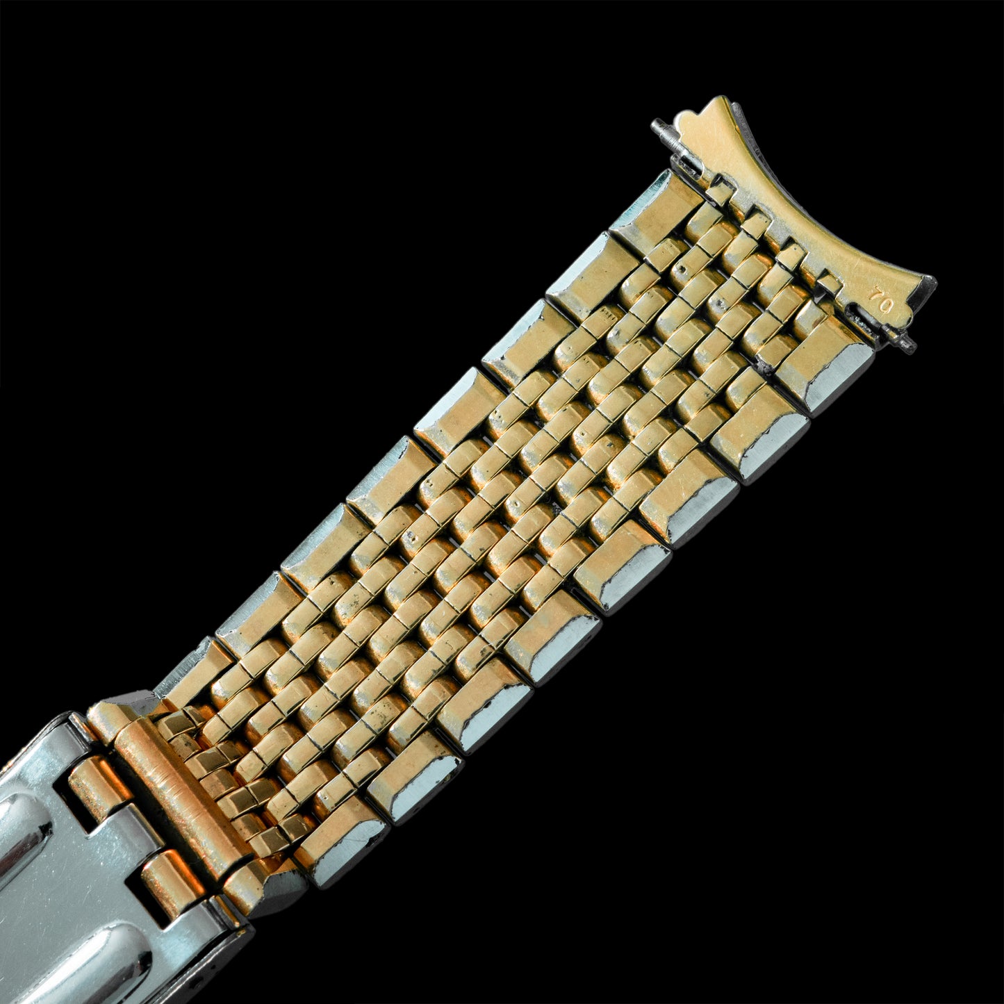 No. b4135 / Omega 18mm GP Bracelet - 1960s
