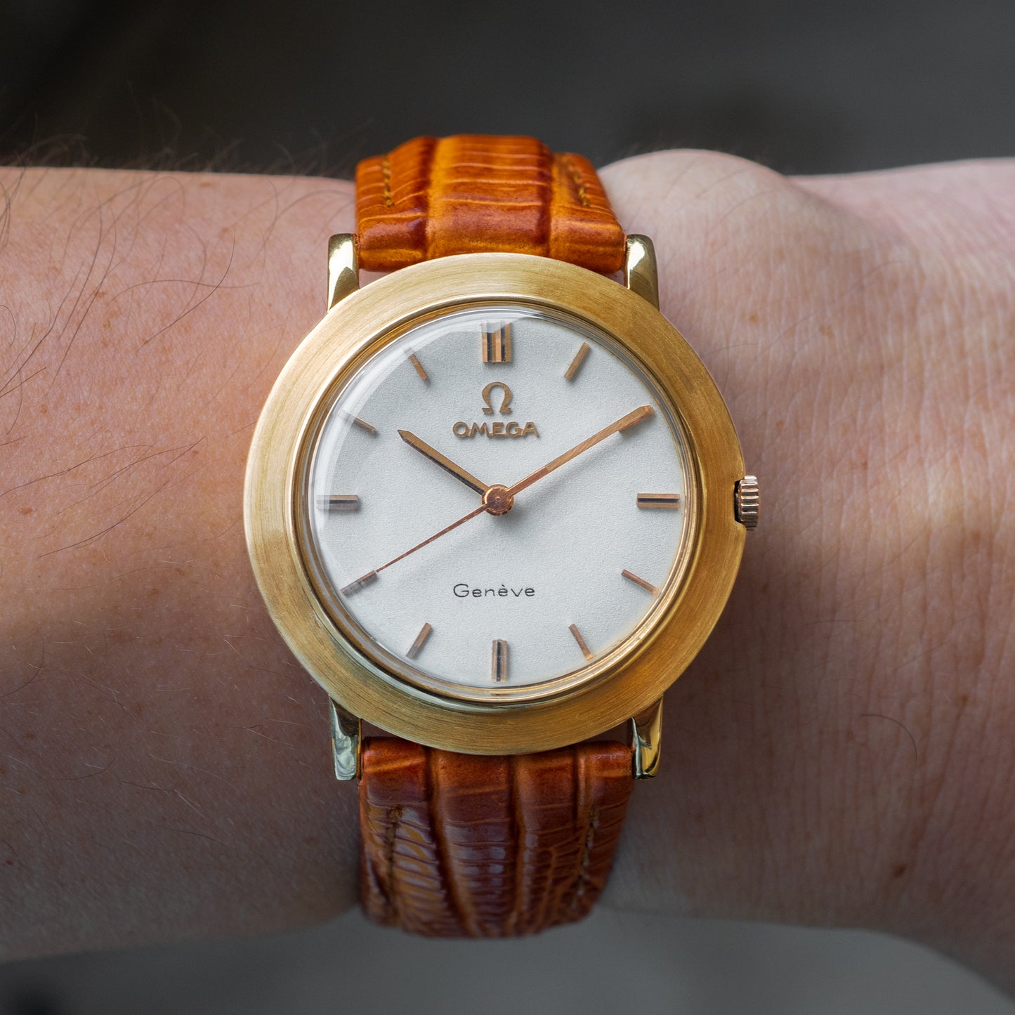 No. 419 / Omega Genève 18K Solid Gold - 1961