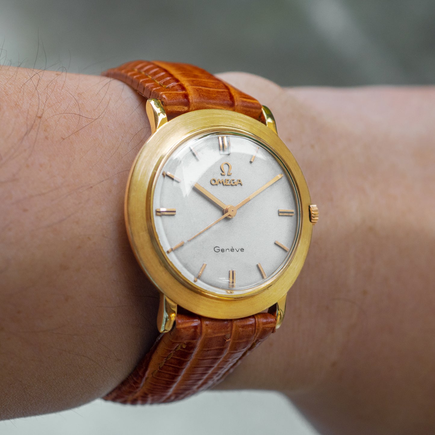 No. 419 / Omega Genève 18K Solid Gold - 1961