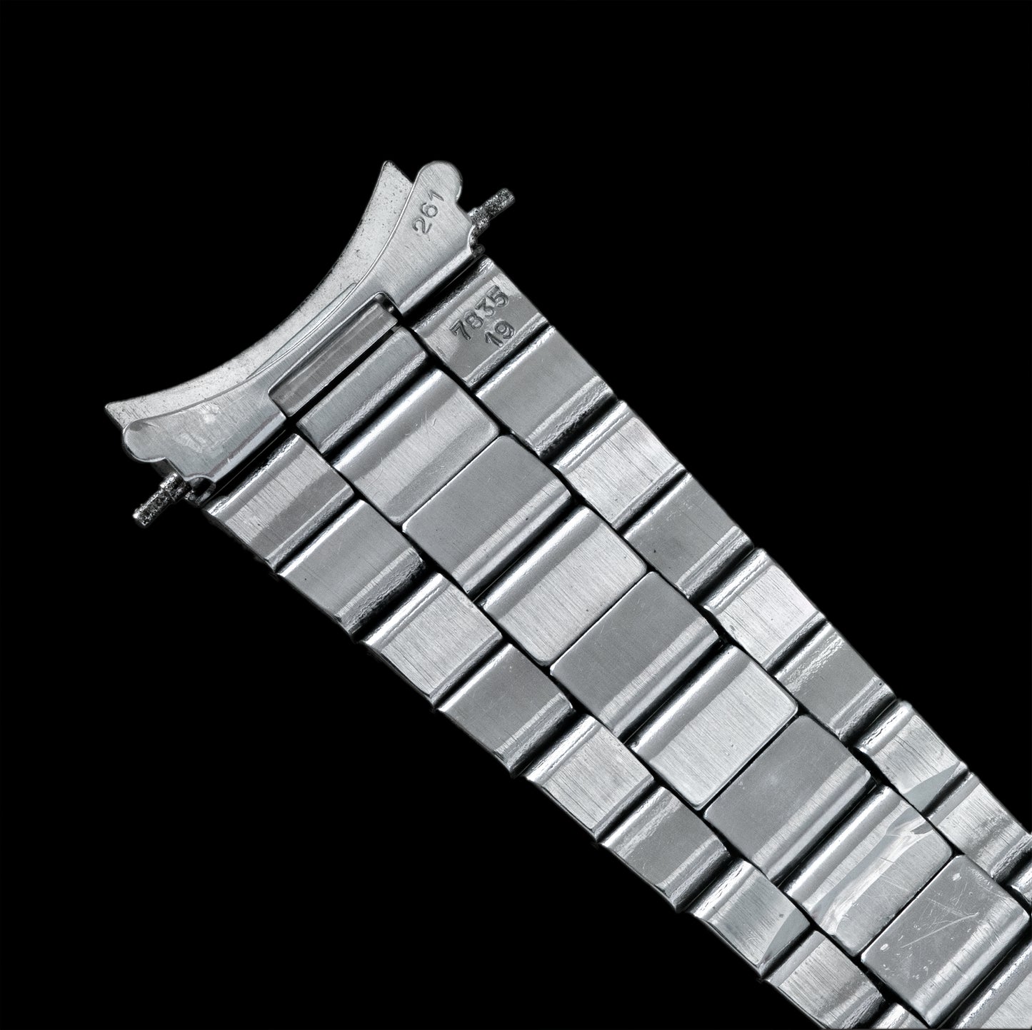 No. b4235 / Rolex 19mm Oyster Bracelet - 1980s