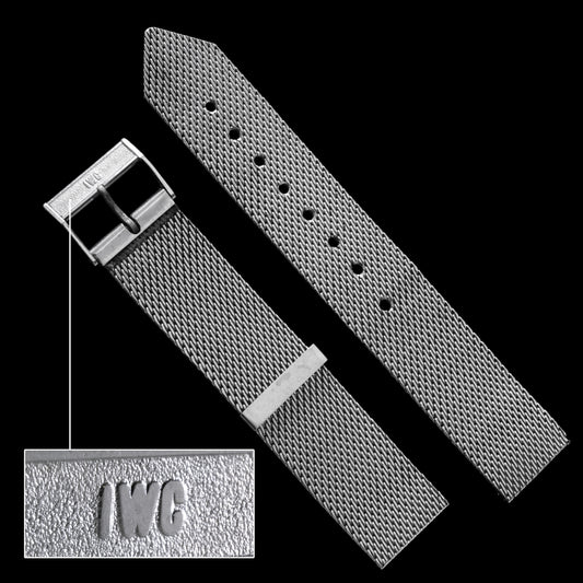 No. b4275 / IWC 18mm Mesh Bracelet - 1970s
