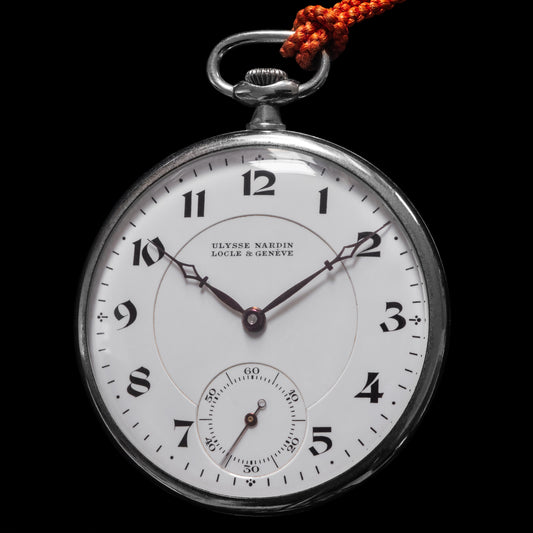 No. 442 / Ulysse Nardin Pocket Watch with Box - 1930s