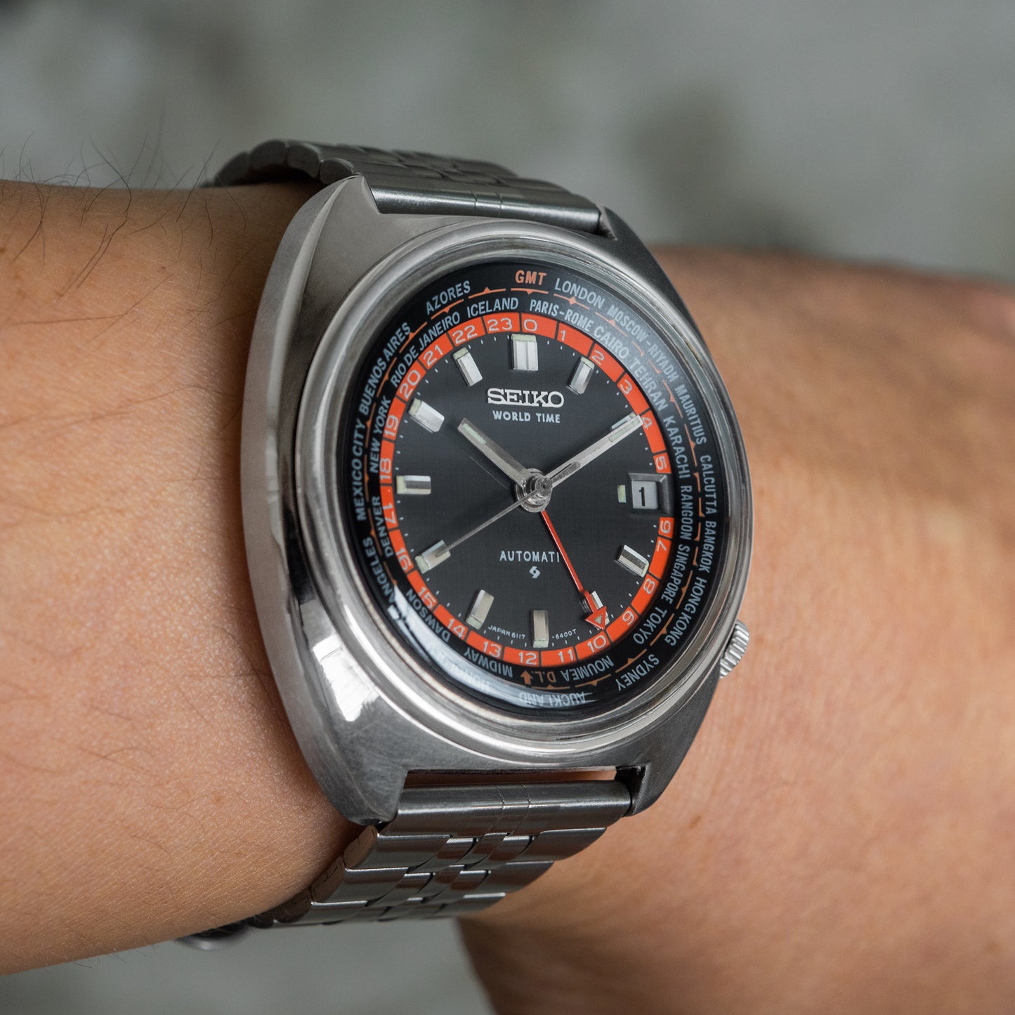 No. 483 / Seiko World Time (3rd model) - 1972