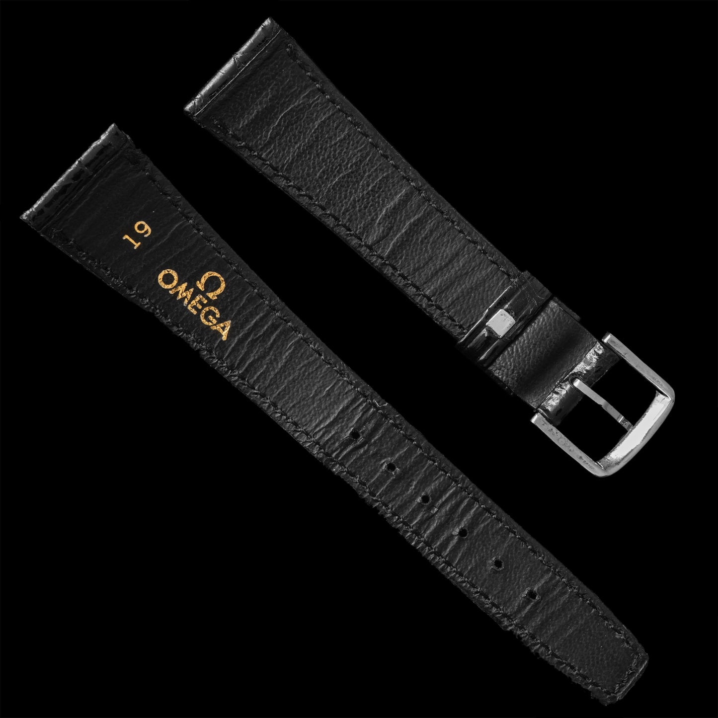No. b5015 / Omega Belt & Buckle - 1960s