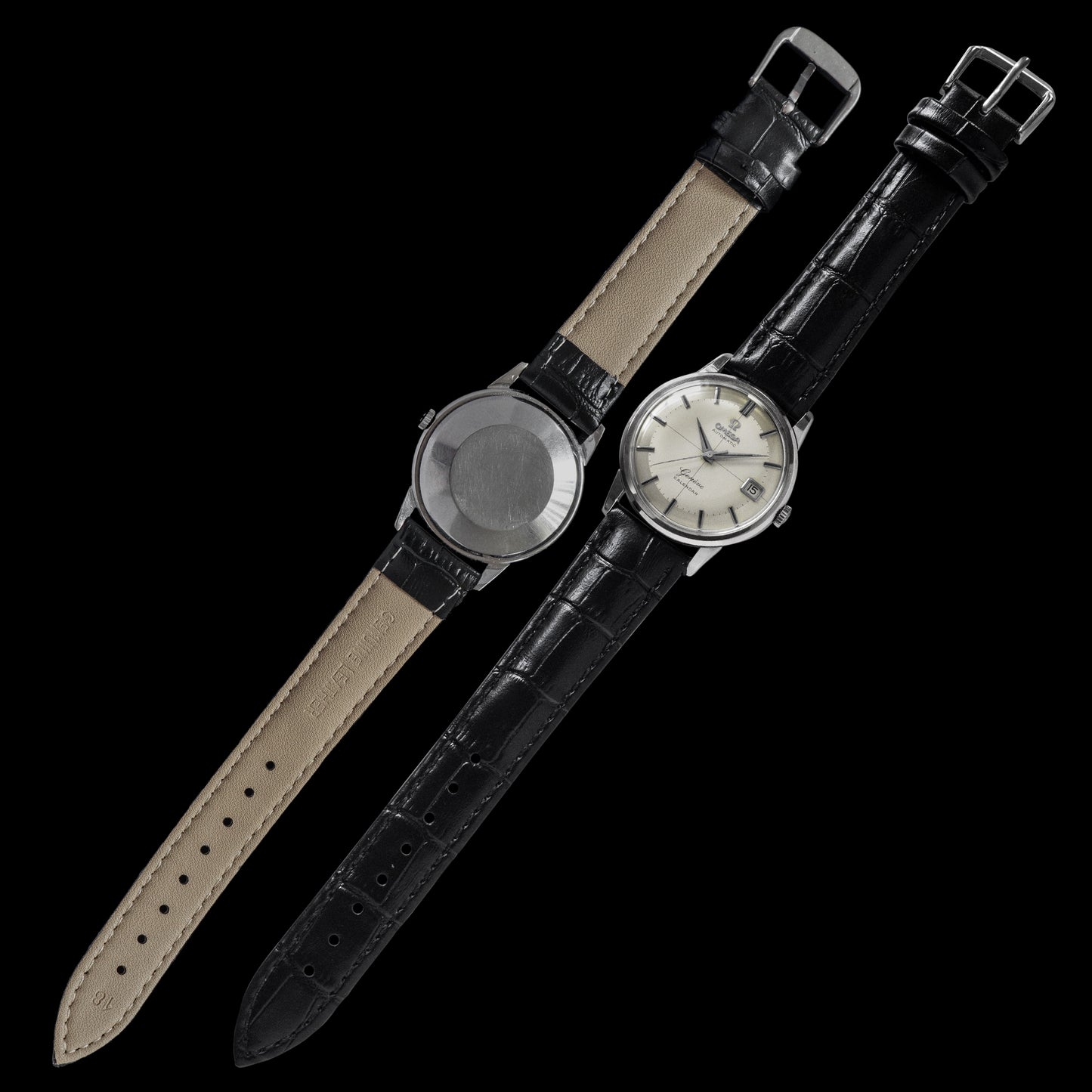 No. 528 / Omega Geneve Calendar 1st Model (Serviced) - 1959