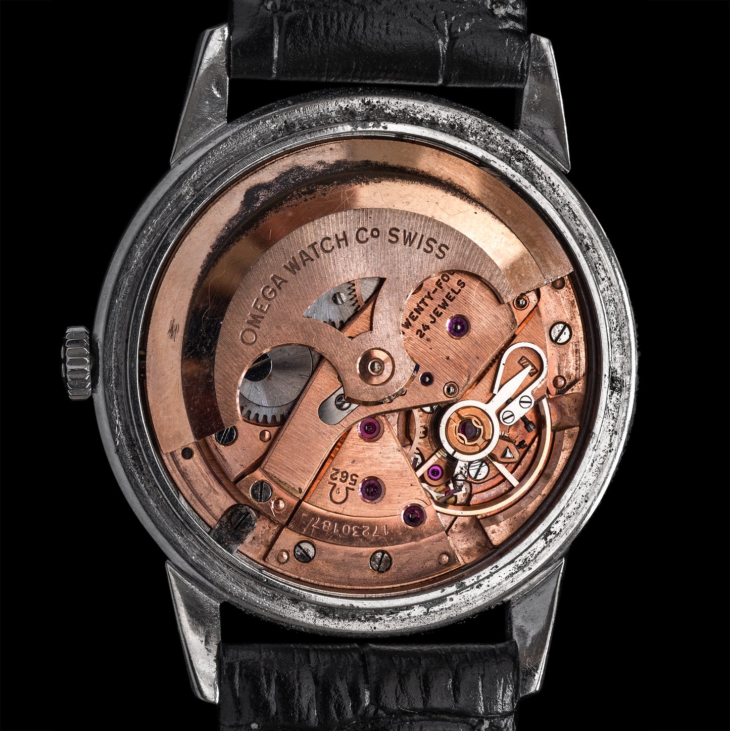 No. 528 / Omega Geneve Calendar 1st Model (Serviced) - 1959
