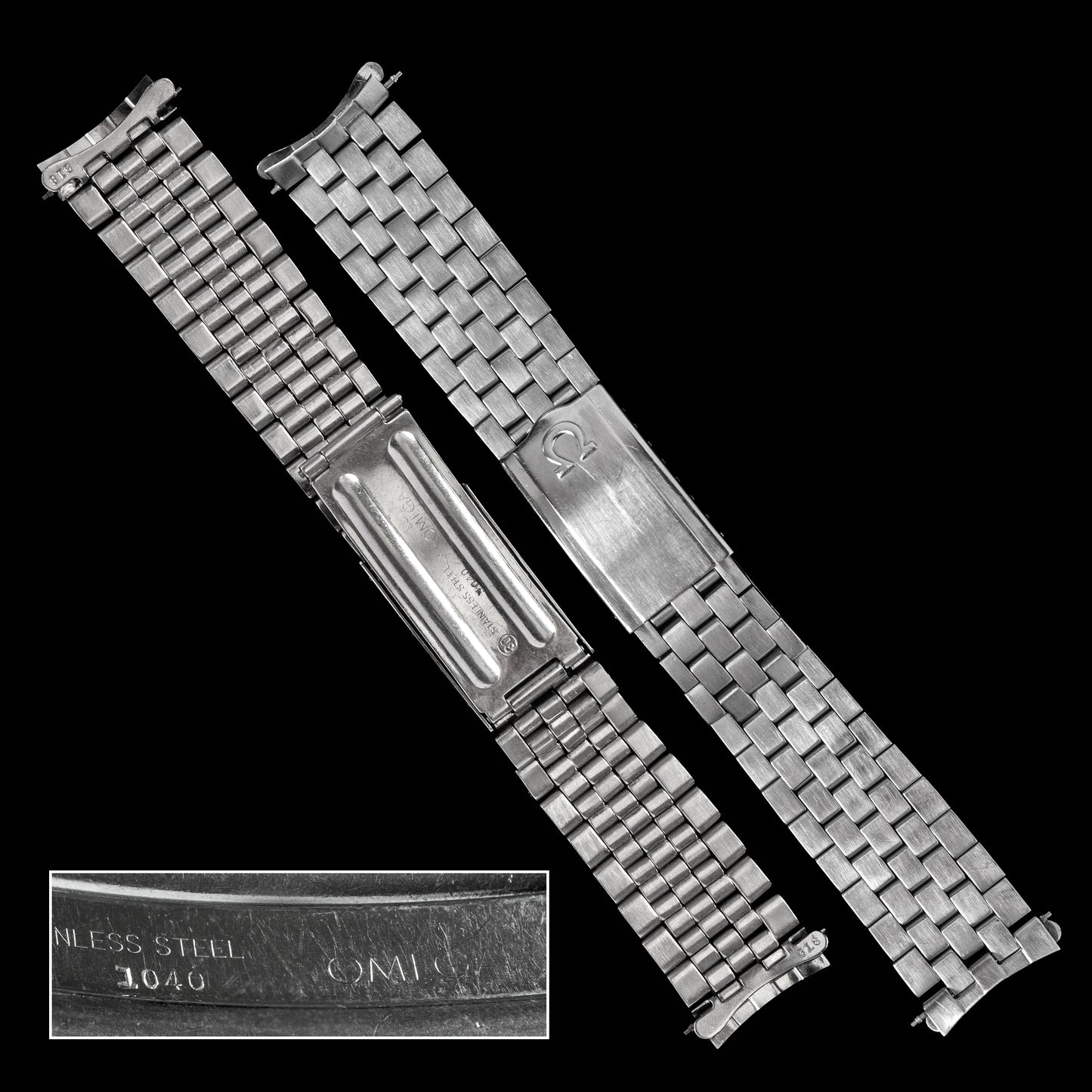 No. b5435 / Omega 19mm Constellation Bracelet - 1960s