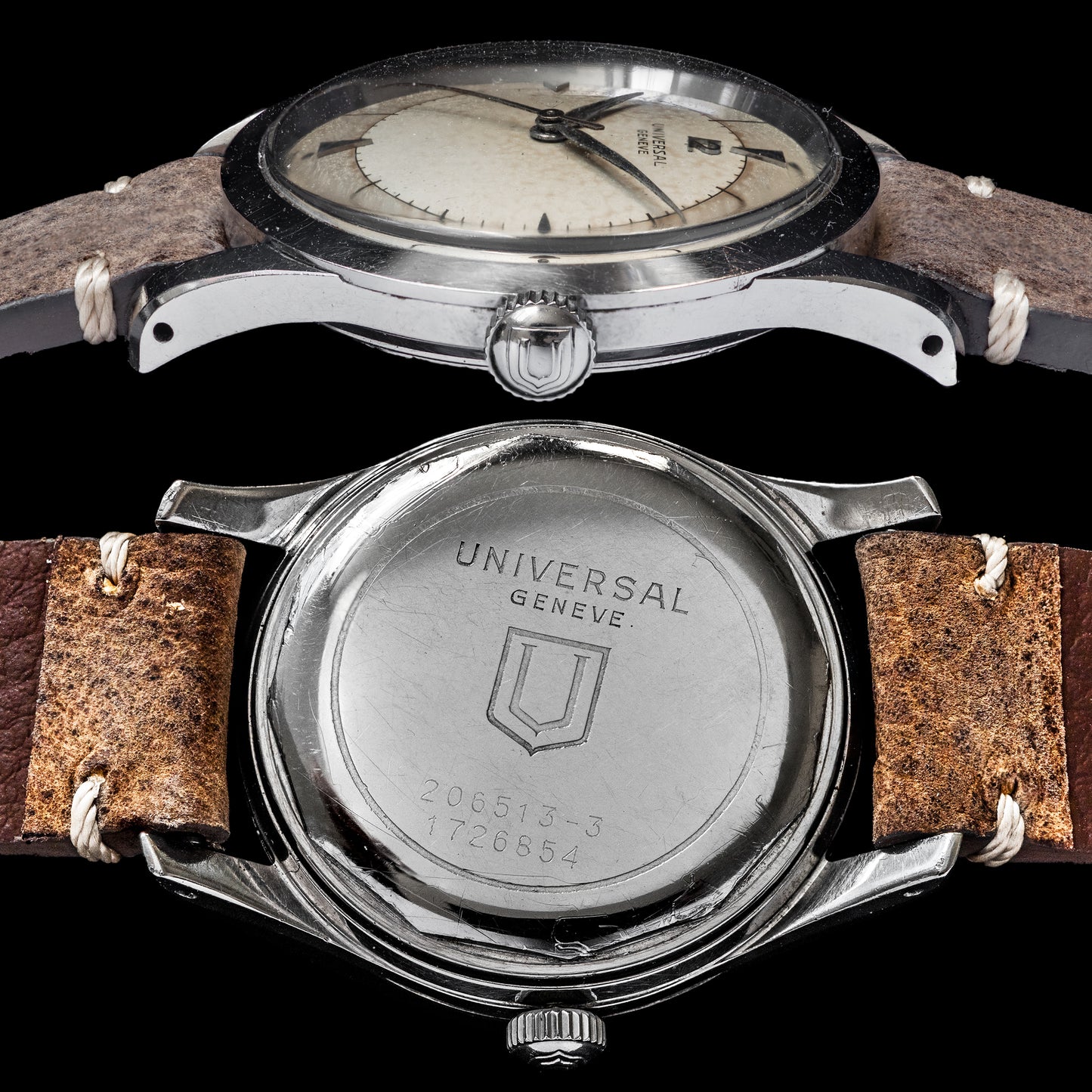 No. 544 / Universal Genève Manual - 1955