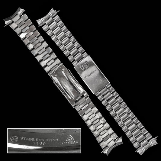 No. b5465 / Omega 18mm Speedmaster Bracelet - 1990s