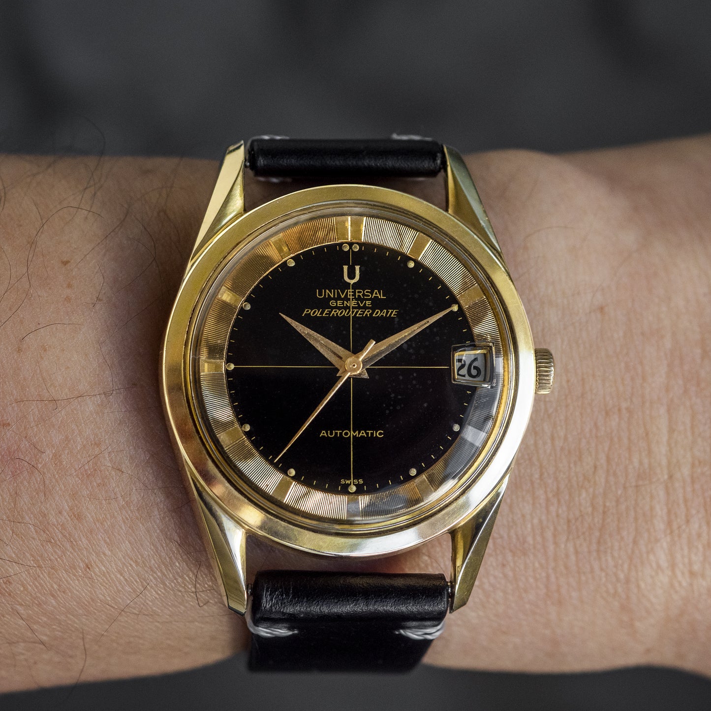 No. 548 / Universal Genève Polerouter Date - 1962
