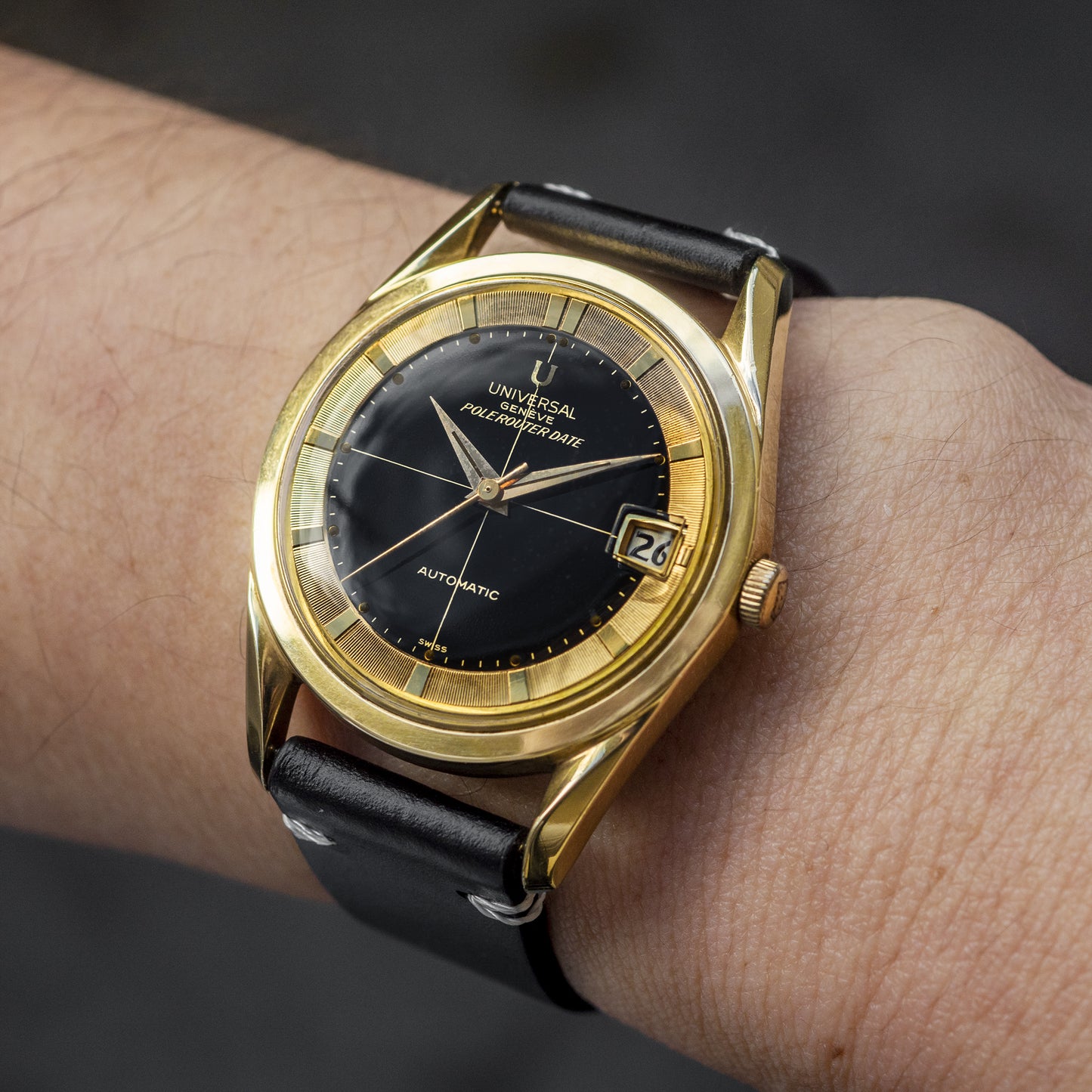 No. 548 / Universal Genève Polerouter Date - 1962