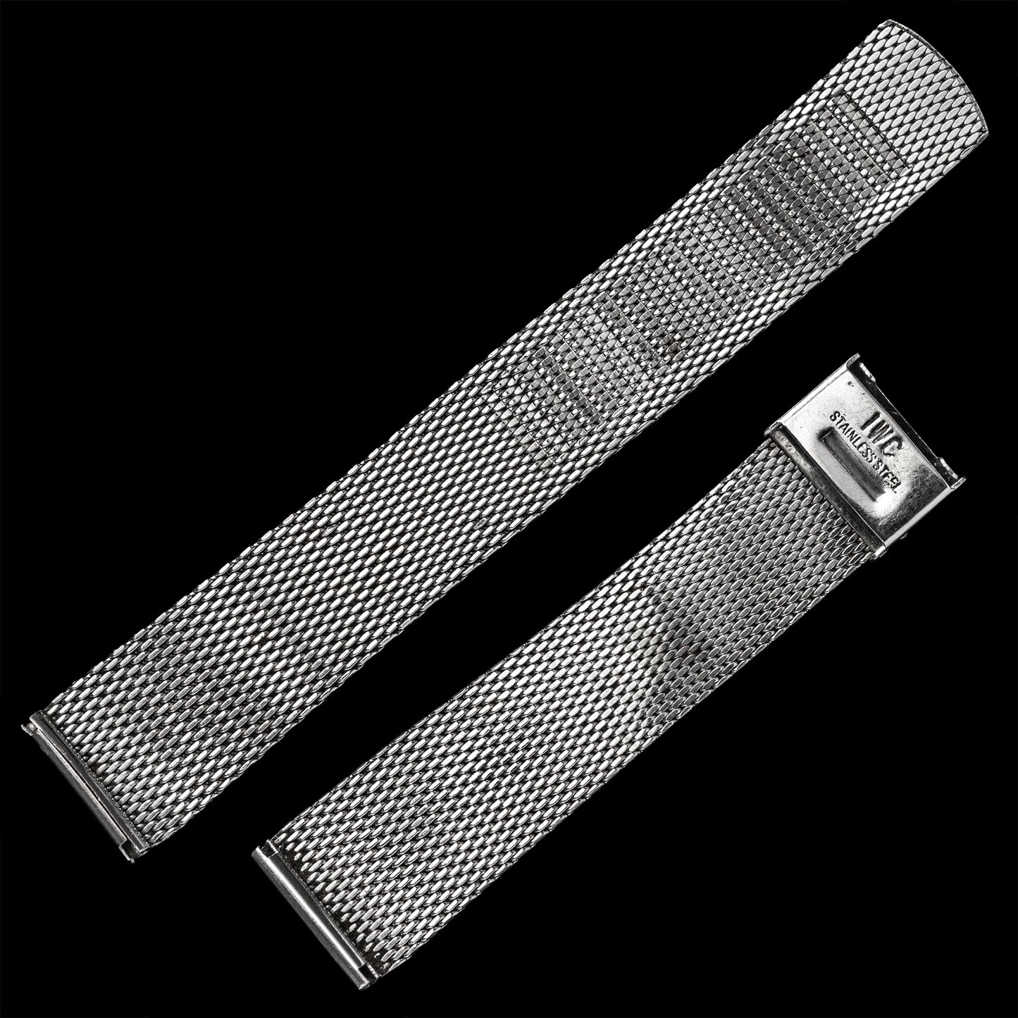 No. b5525 / IWC 18mm Mesh Bracelet - 1960s