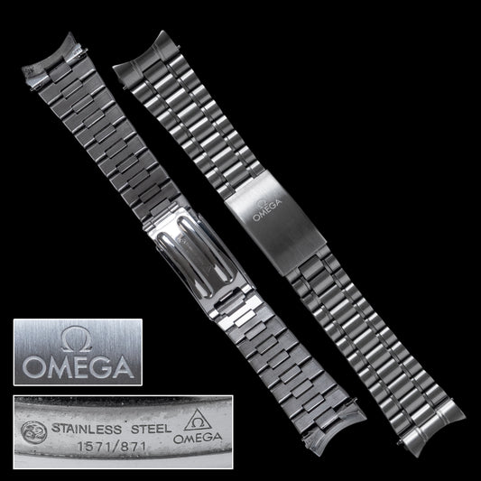 No. b5655 / Omega 20mm Bracelet - 1990s