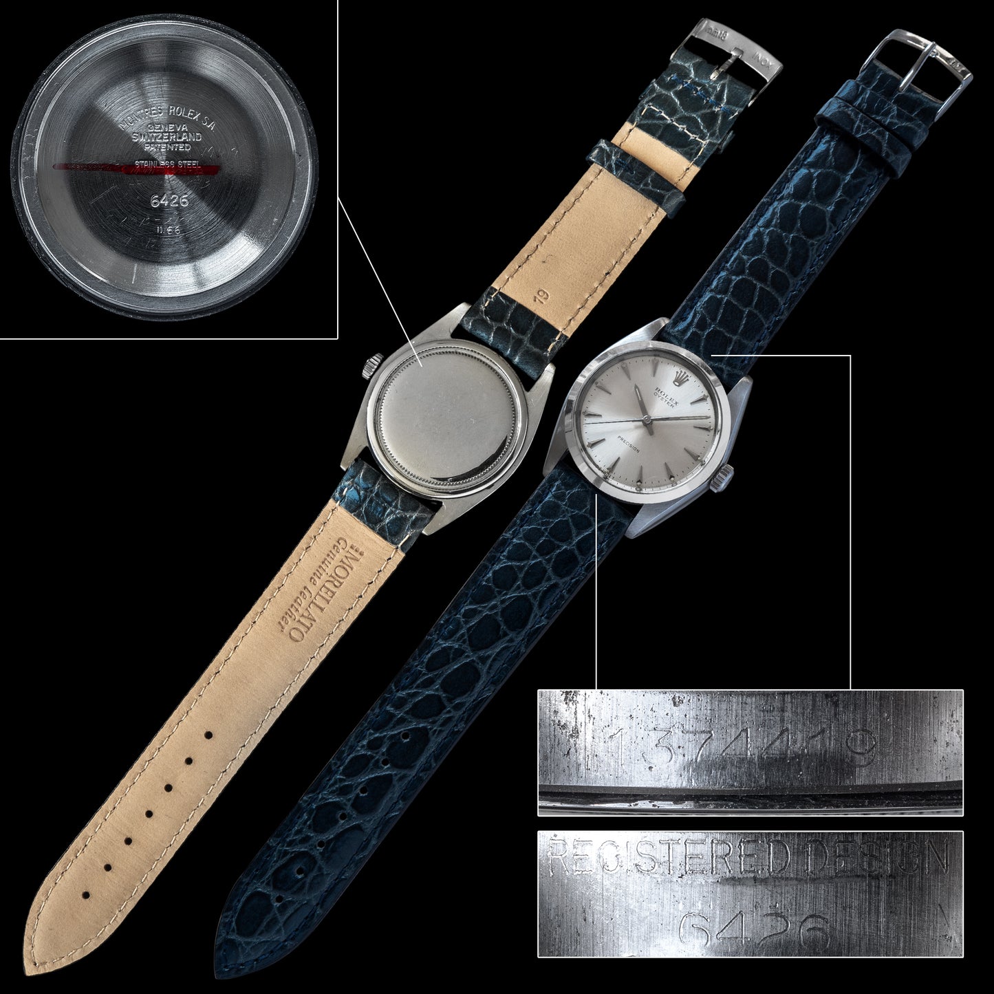 No. 575 / Rolex Oyster Precision with Box & Paper - 1966